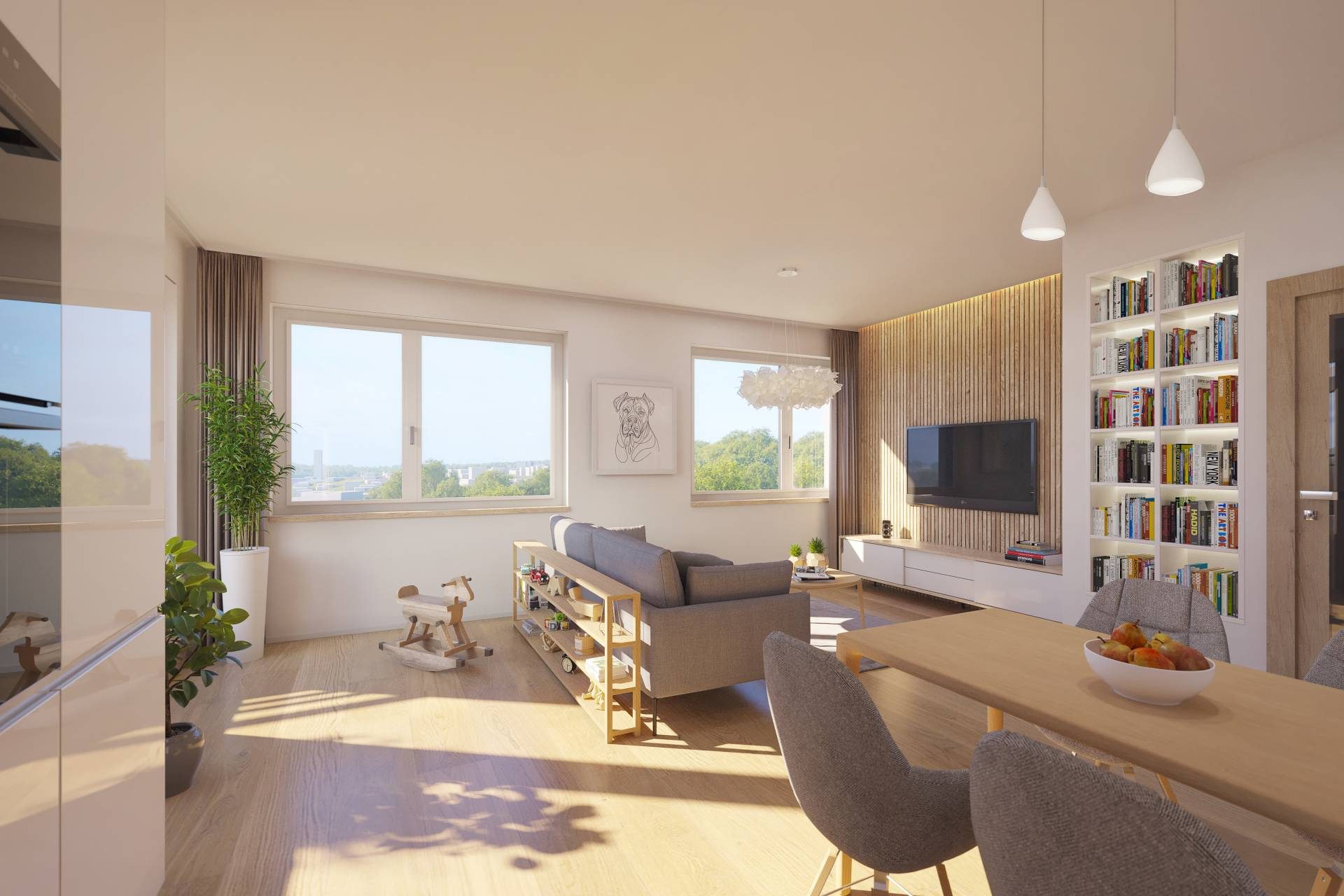 Developersky projekt Slunečné terasy Řeporyje 5