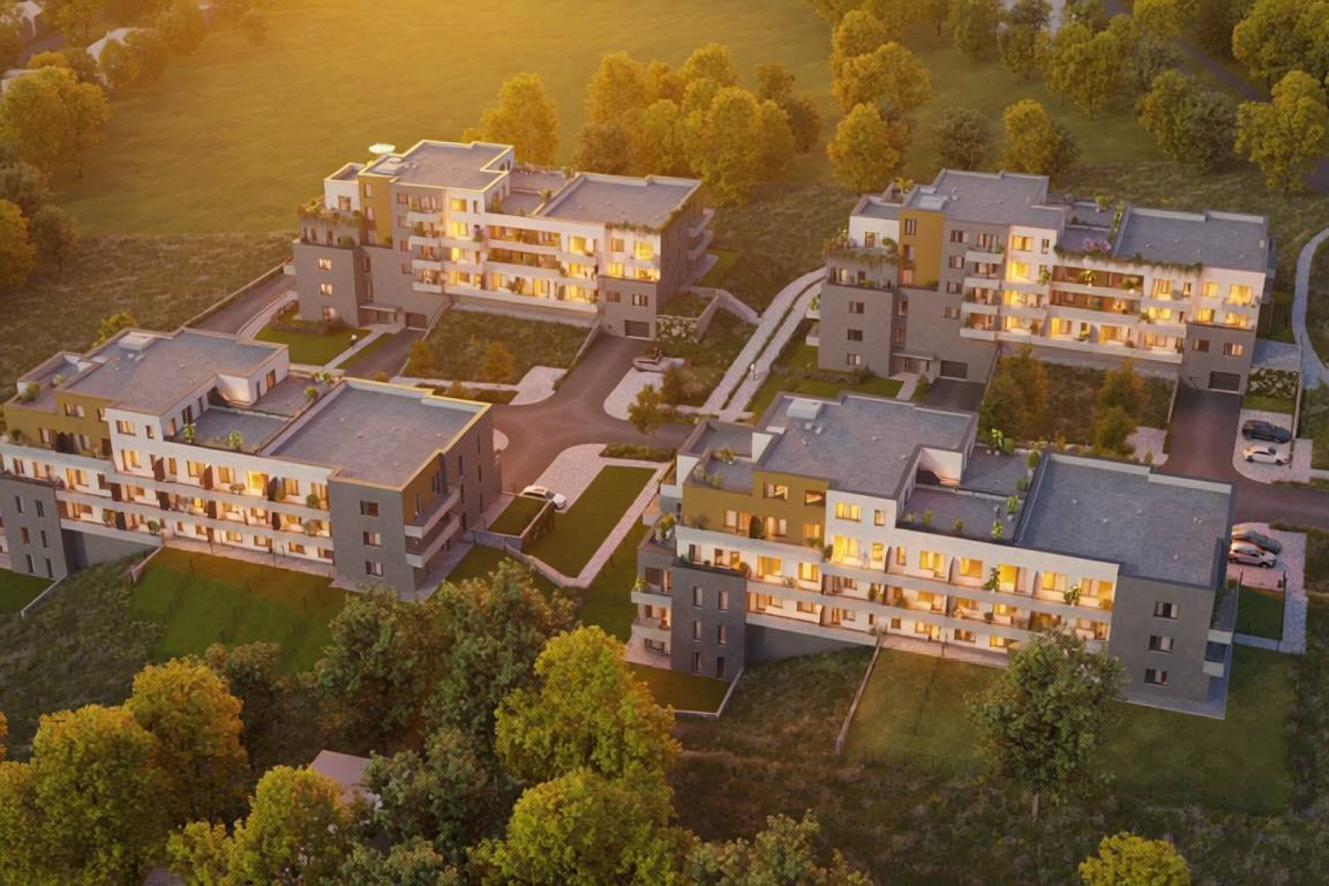 Developersky projekt Slunečné terasy Řeporyje 3
