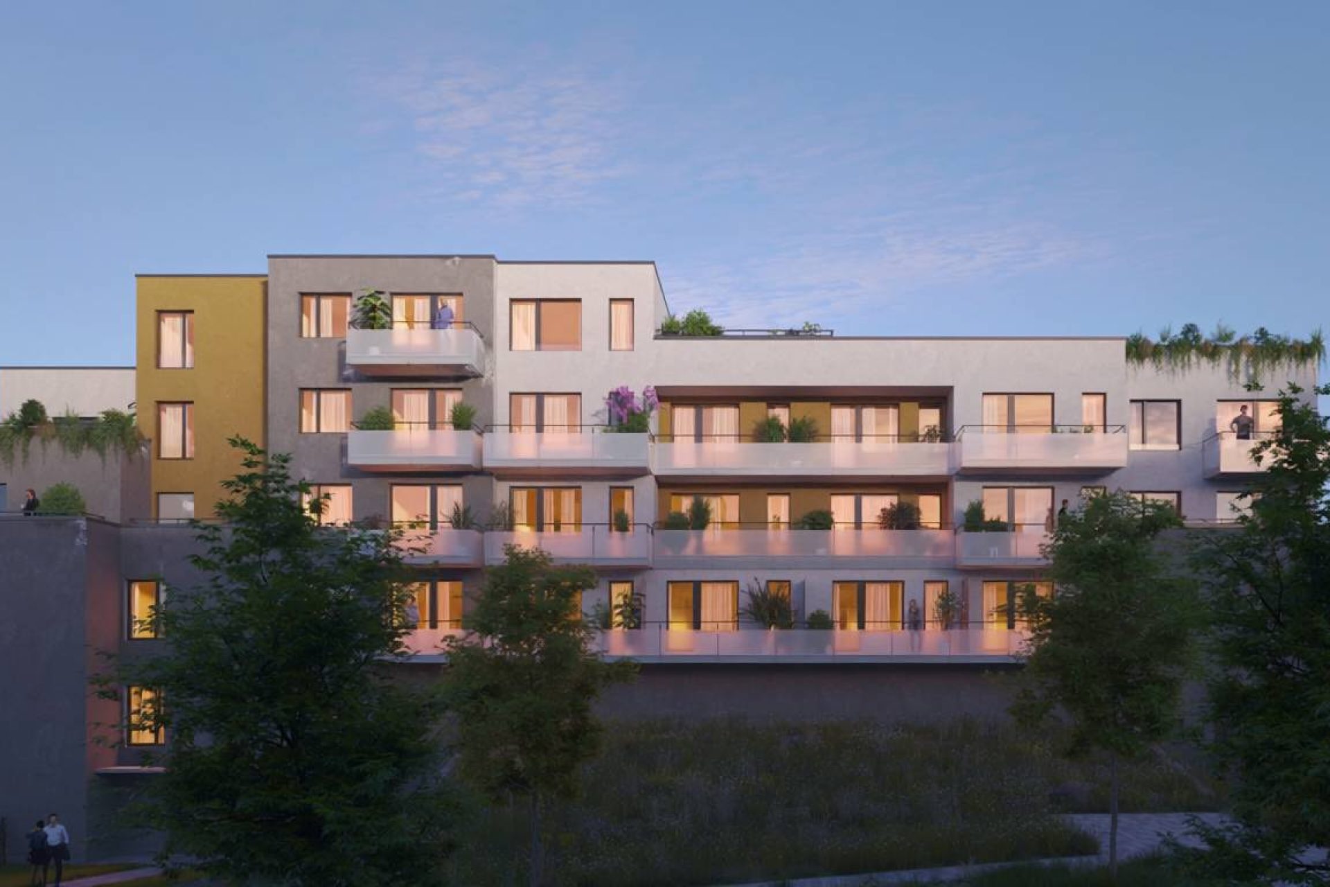 Developersky projekt Slunečné terasy Řeporyje 2