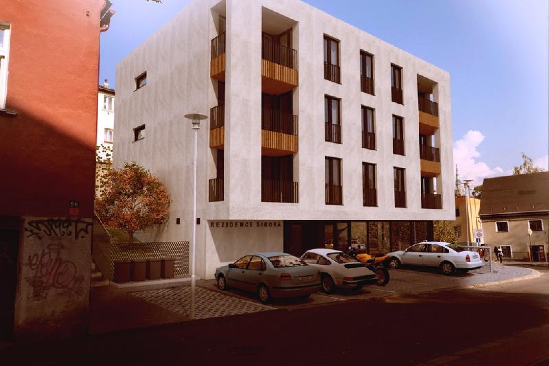 Developersky projekt Rezidence Široká