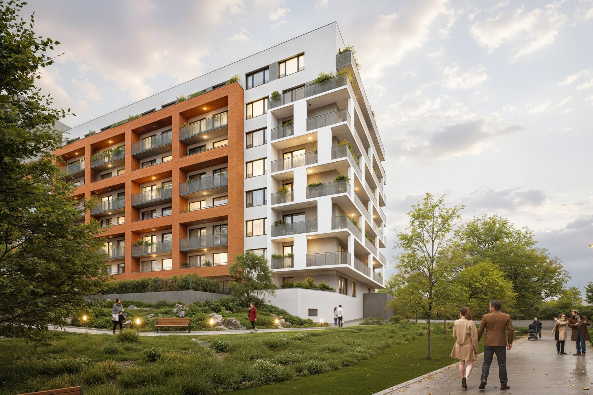 Developersky projekt Bohdalecké zahrady 4