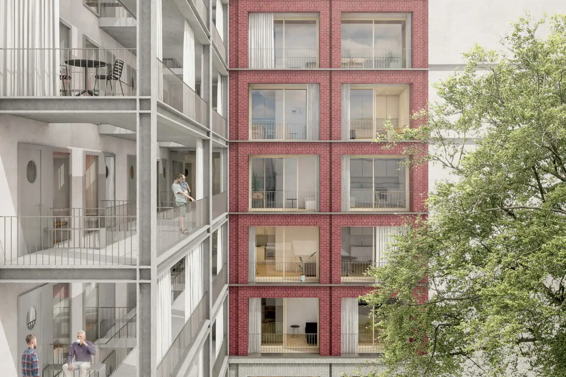 Developersky projekt Městský dům Za Papírnou 3