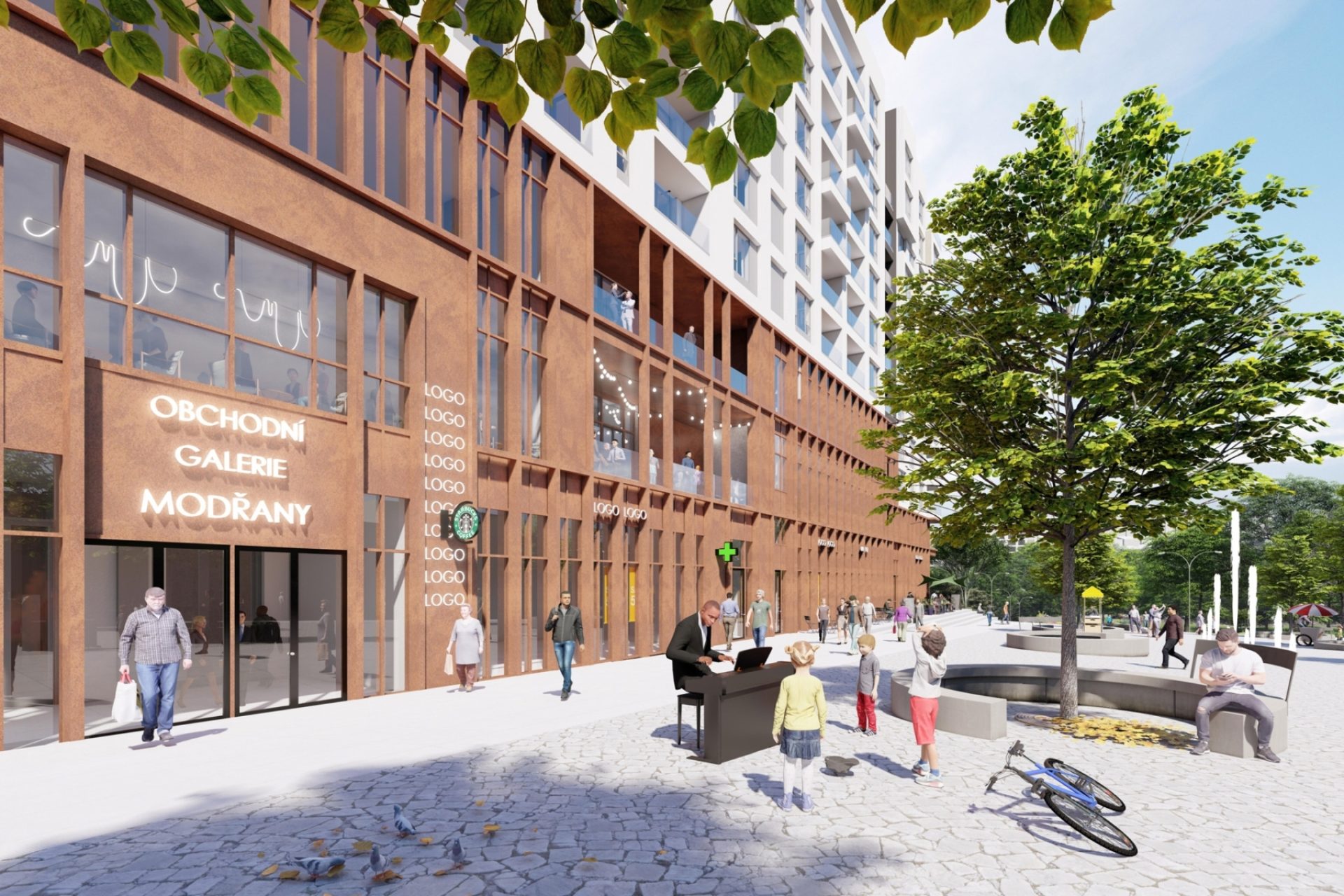 Developersky projekt Galerie Modřany 3
