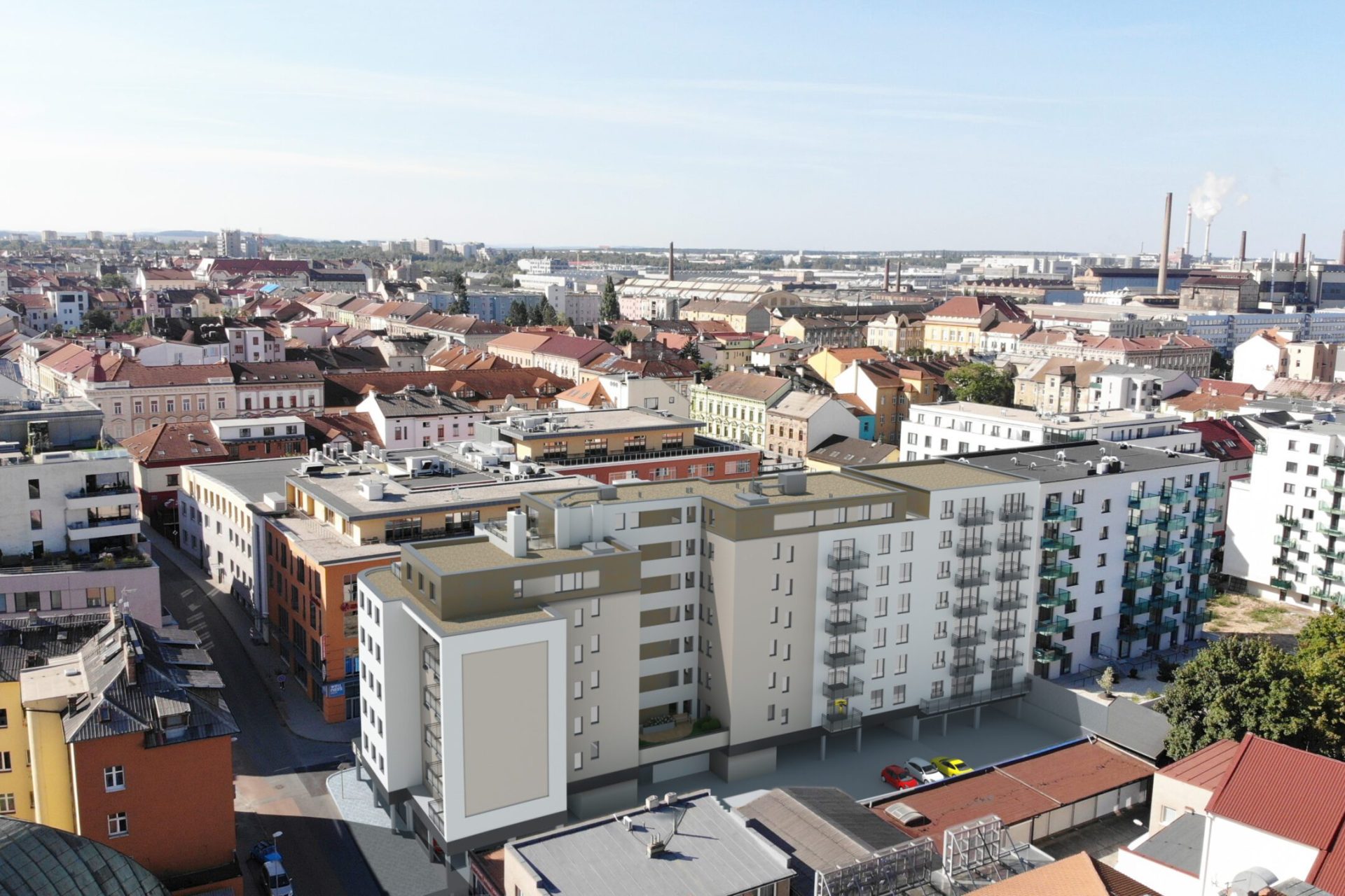 Developersky projekt Byty Kovářská Poděbradova 2