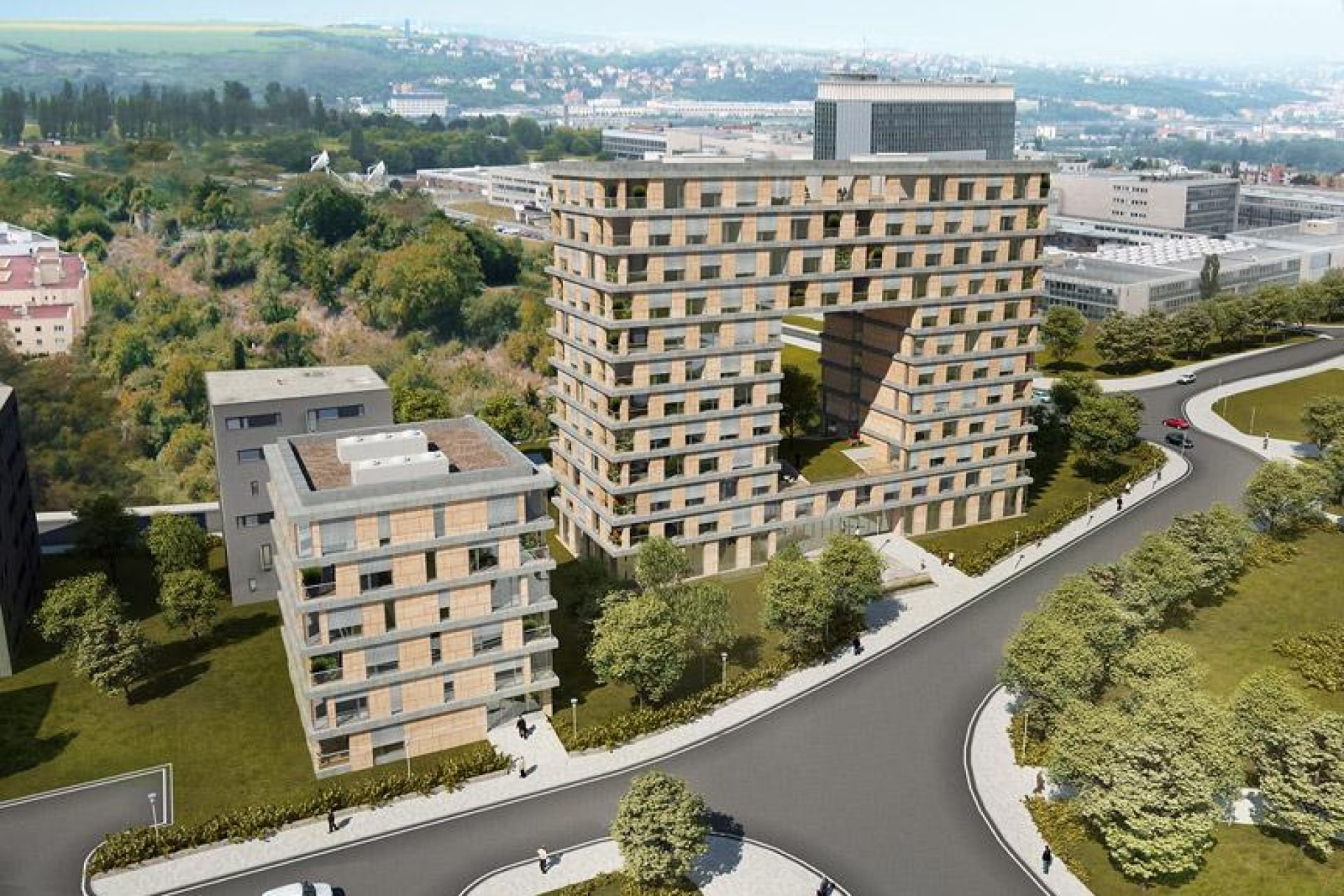Developersky projekt Rezidence Kavčí Hory 2