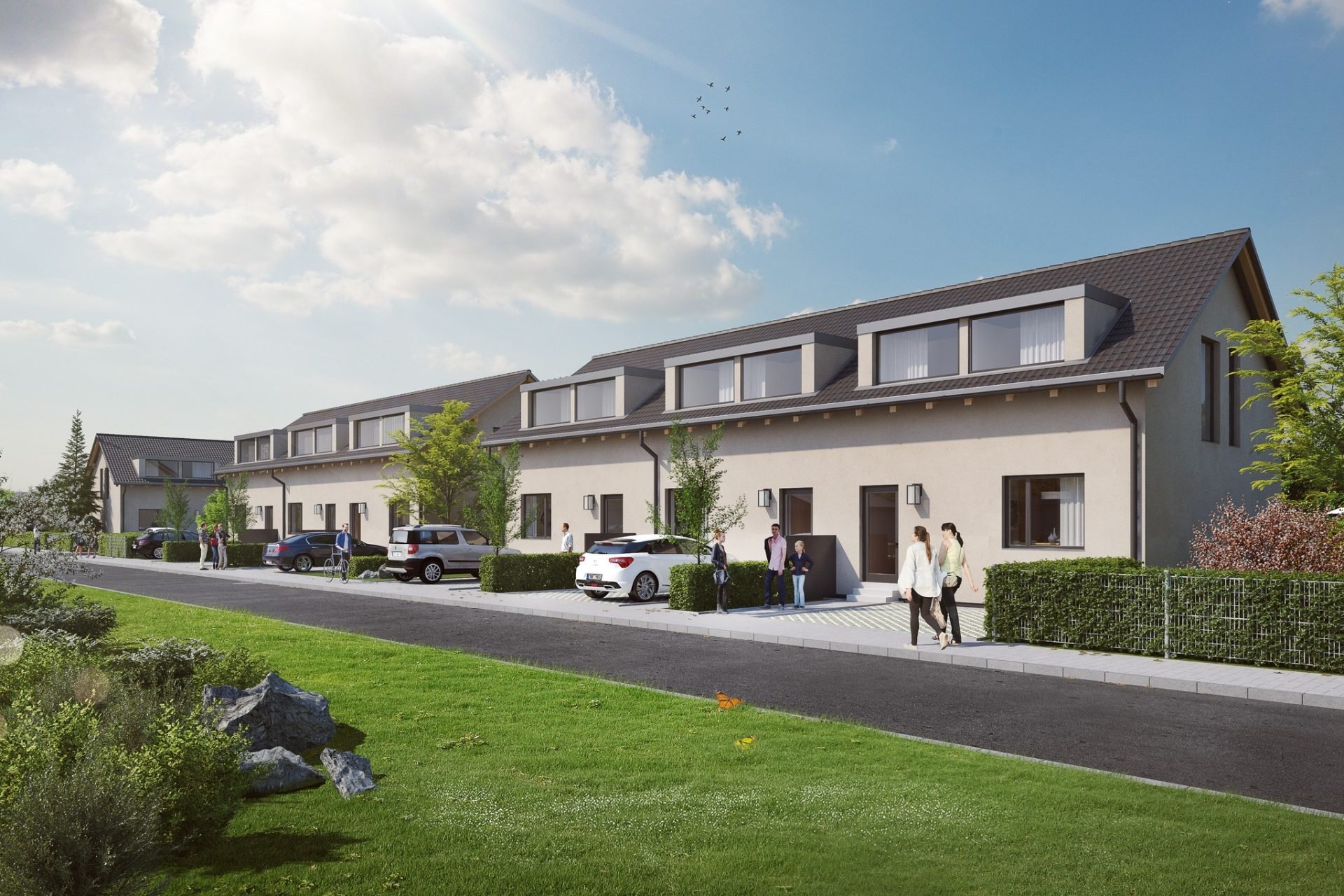 Developersky projekt Domy Volárna