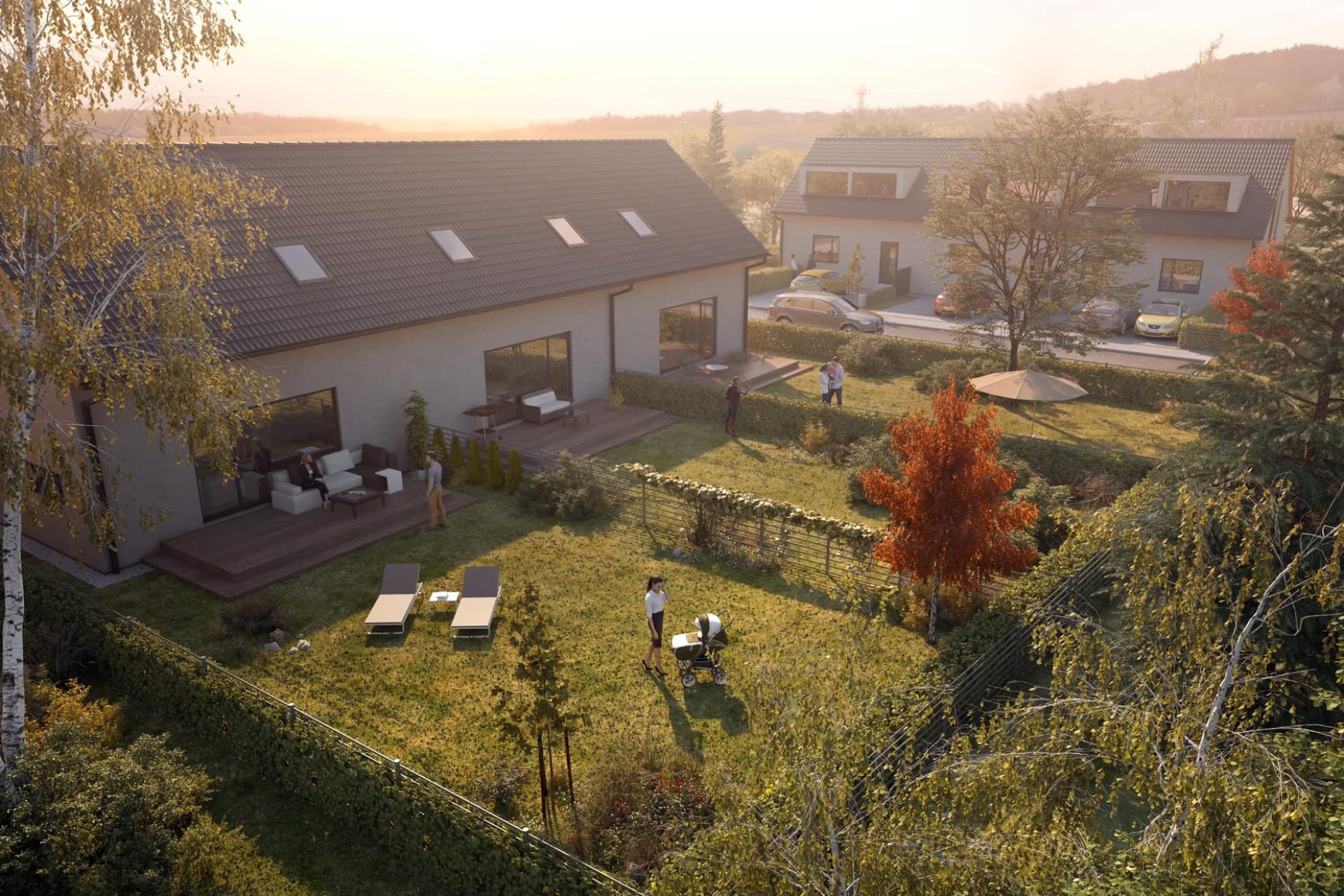 Developersky projekt Domy Volárna 2