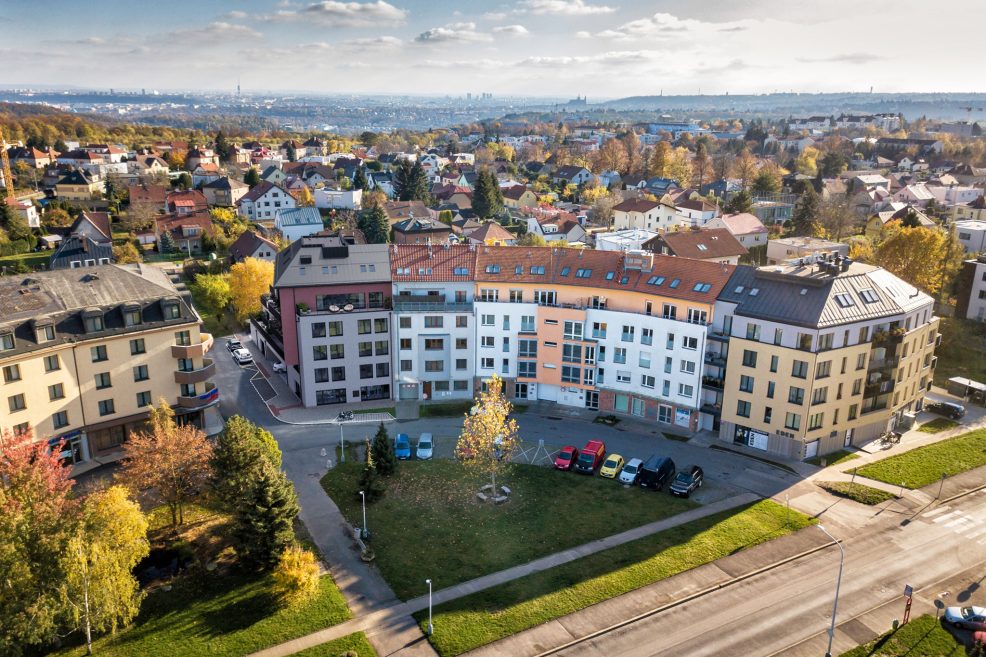 Developersky projekt Bytový dům Suchdolské náměstí II