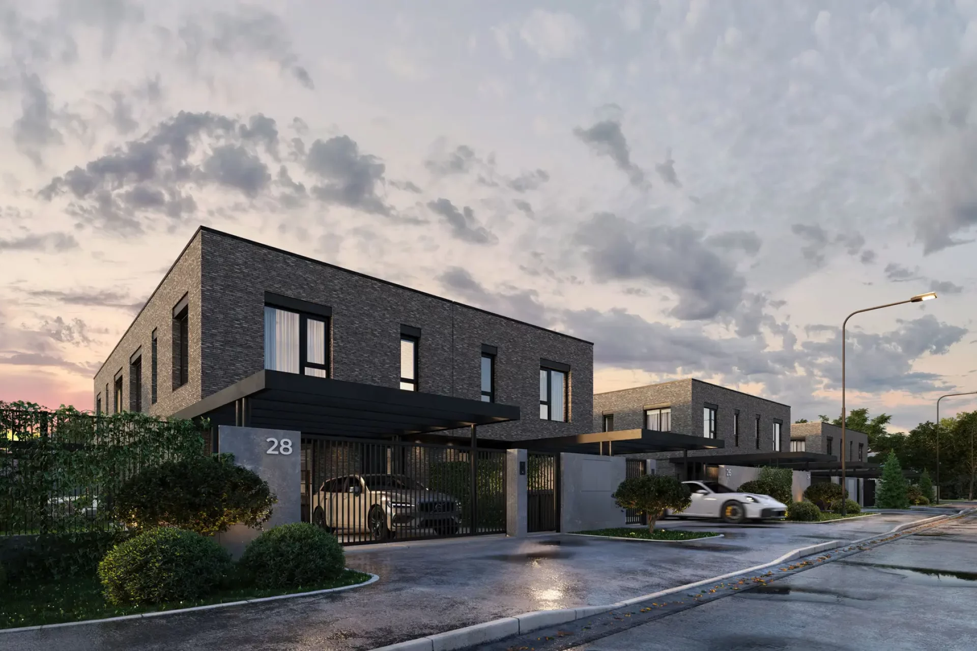 Developersky projekt Viladomy Barrandov 5