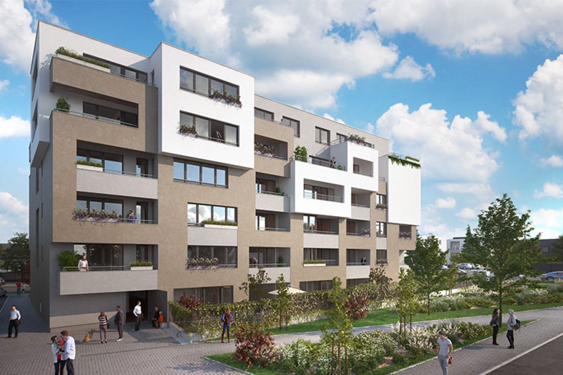 Developersky projekt Byty Mílová 2