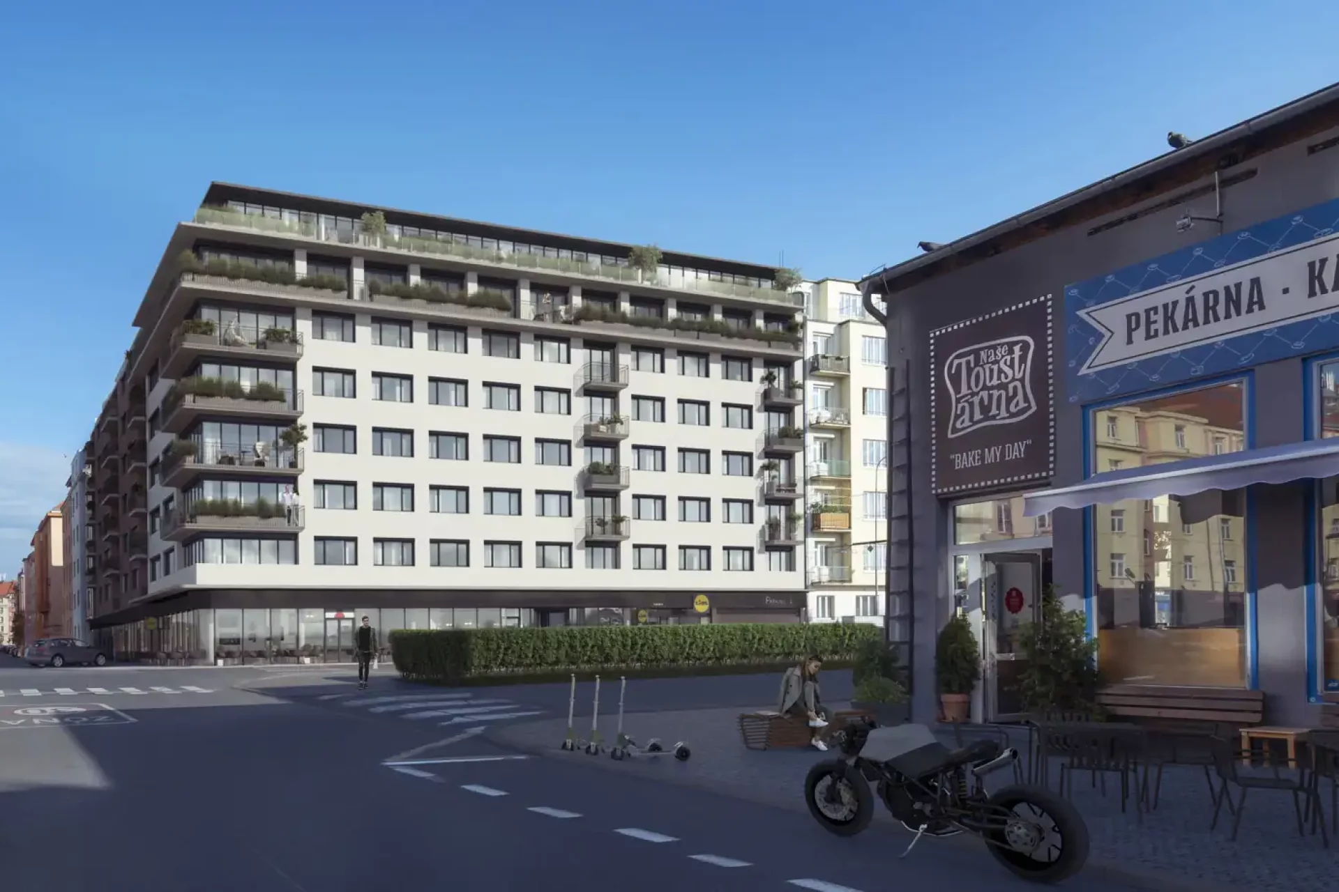 Developersky projekt Byty Dělnická 2