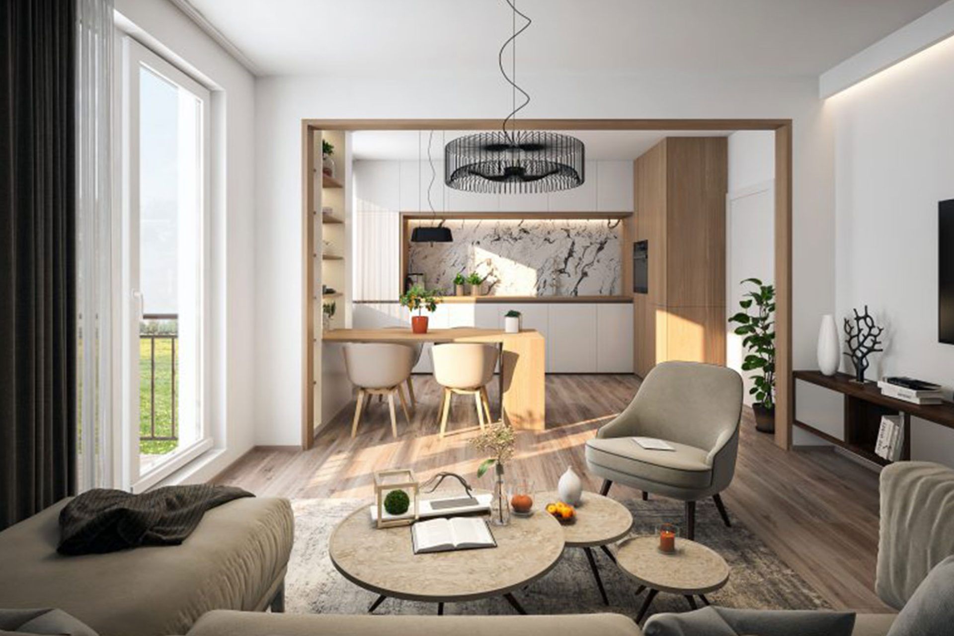 Developersky projekt GreenSide Černý Most 3