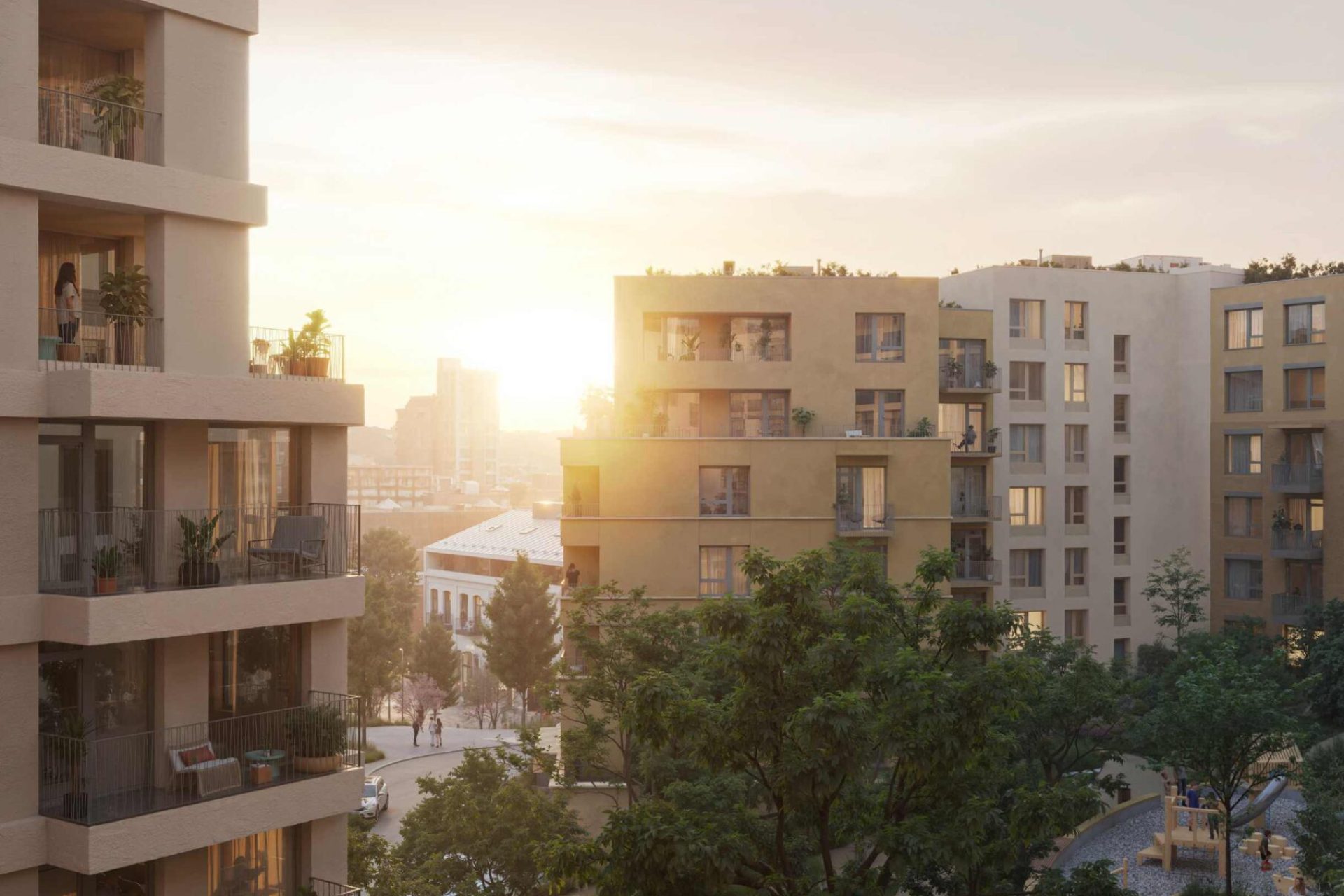 Developersky projekt Dvory Vysočany 3