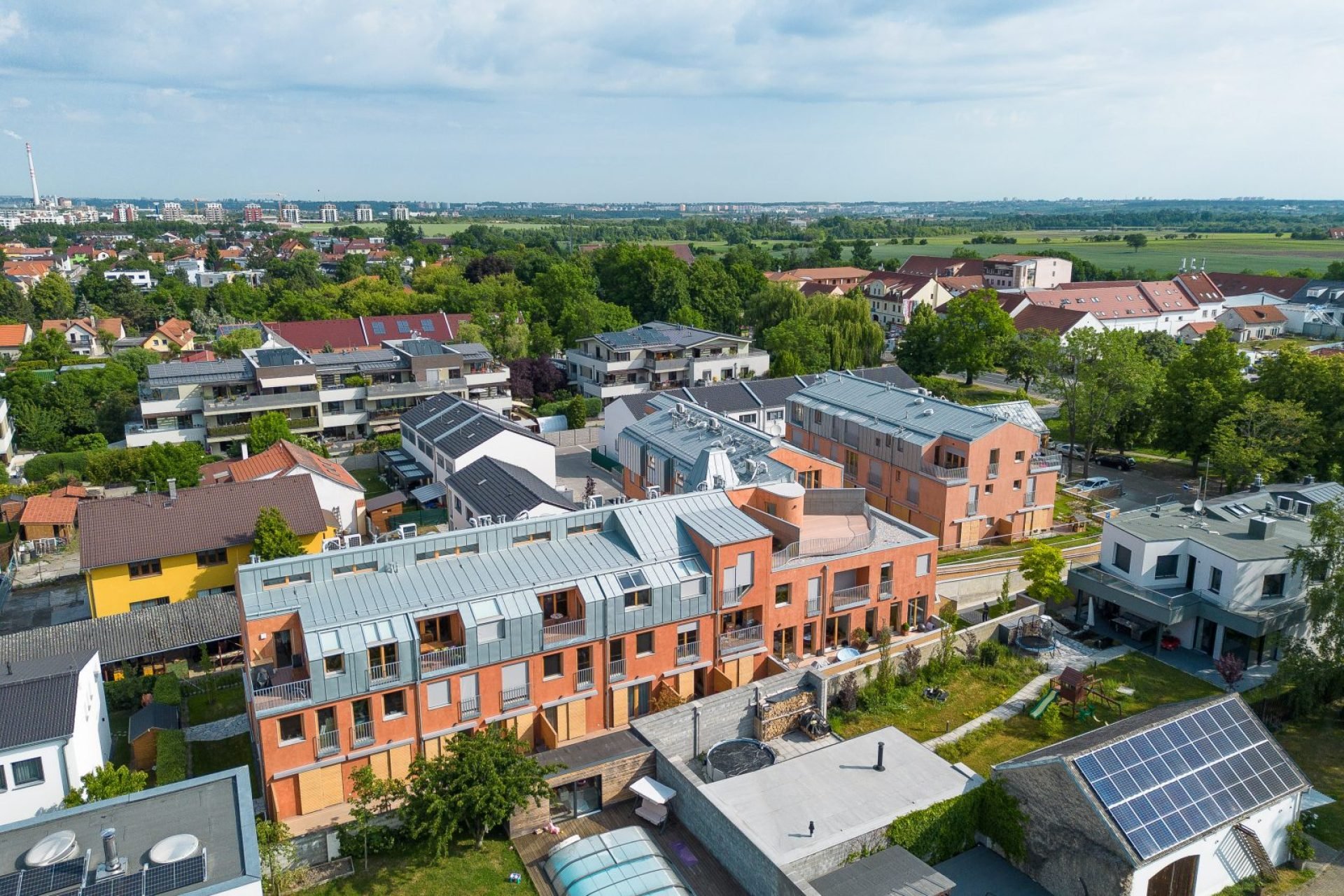 Developersky projekt Byty na návsi 2