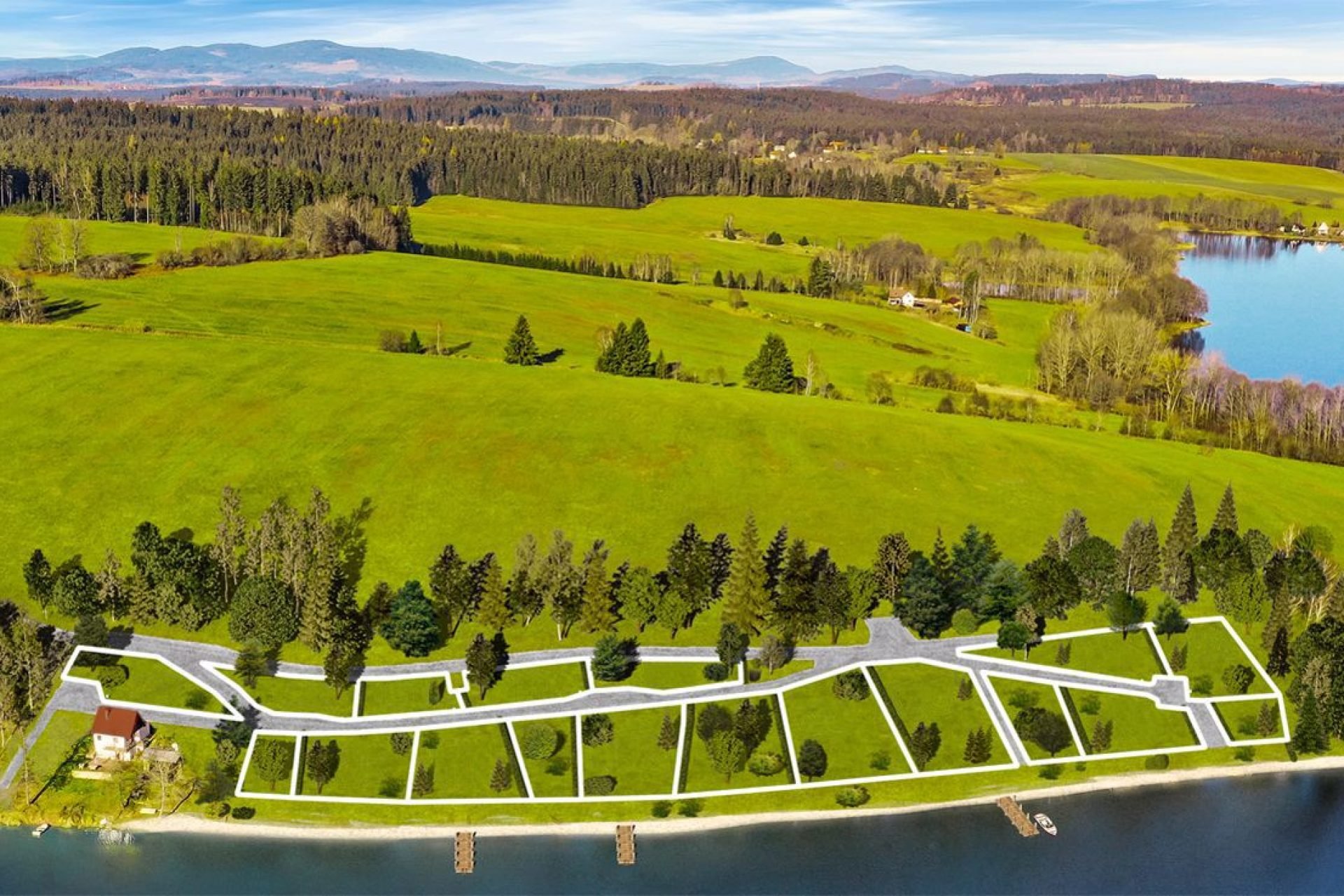Developersky projekt Lipno Loggia 6
