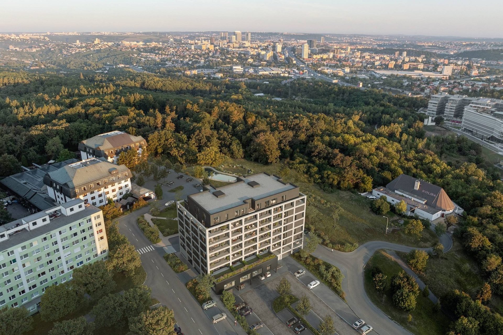 Developersky projekt Panorama Roztyly 6