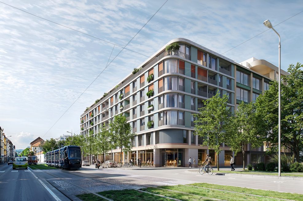 Developersky projekt Block Karlín Living