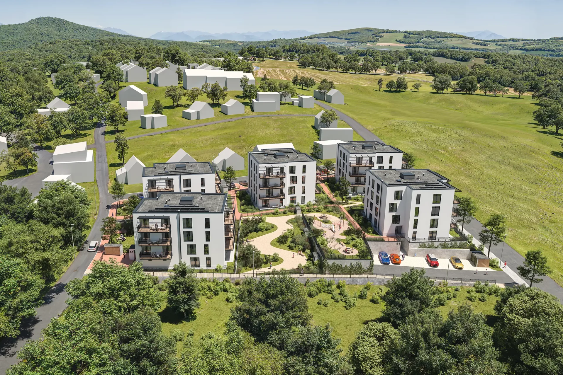 Developersky projekt Rezidence Park Vesec 5