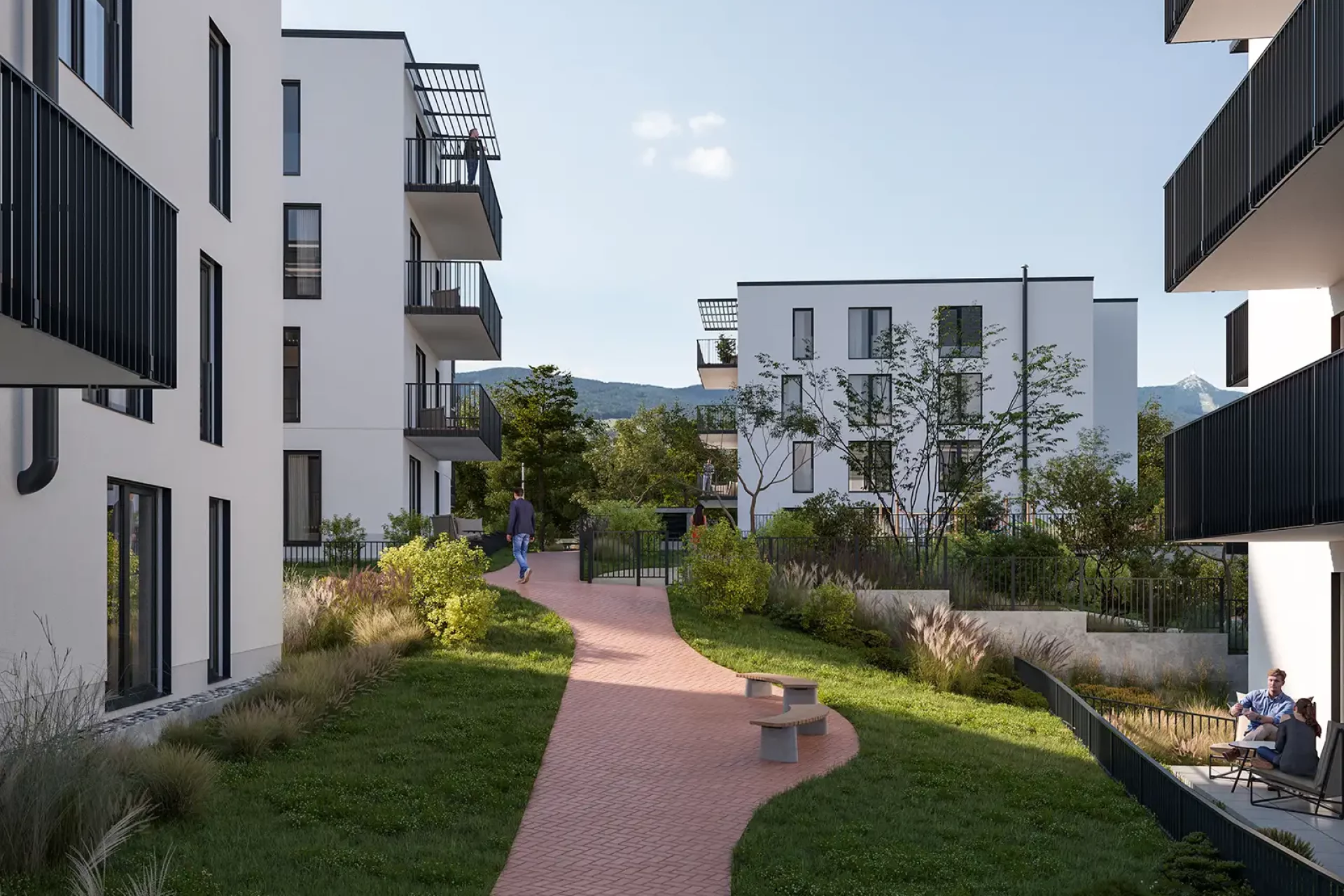 Developersky projekt Rezidence Park Vesec 4