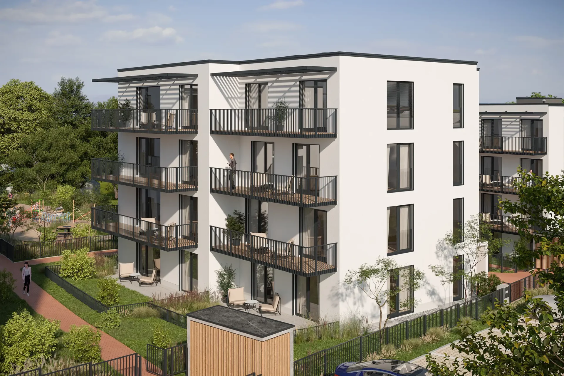 Developersky projekt Rezidence Park Vesec 3