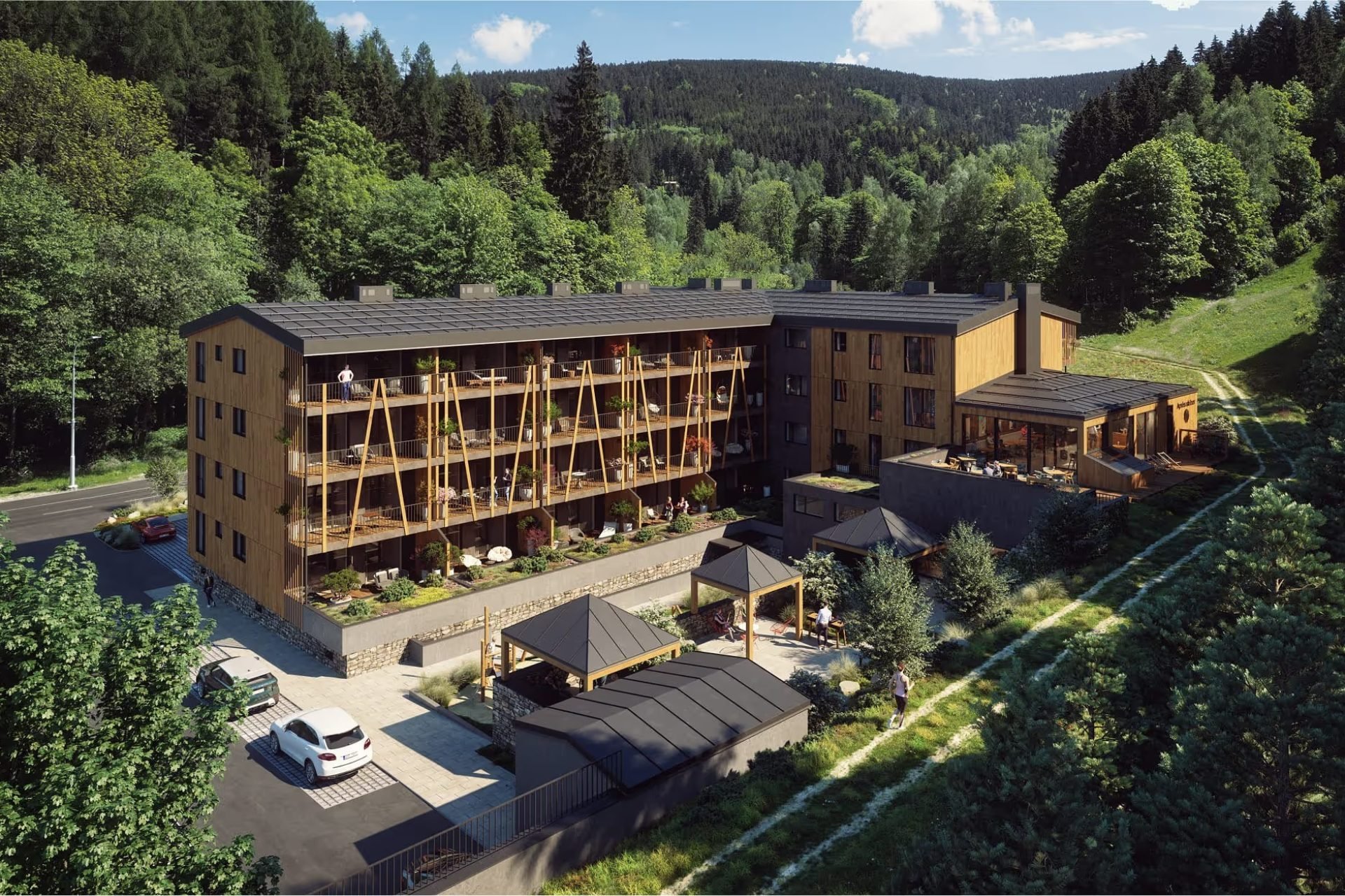 Developersky projekt Aparthotel Marta 2