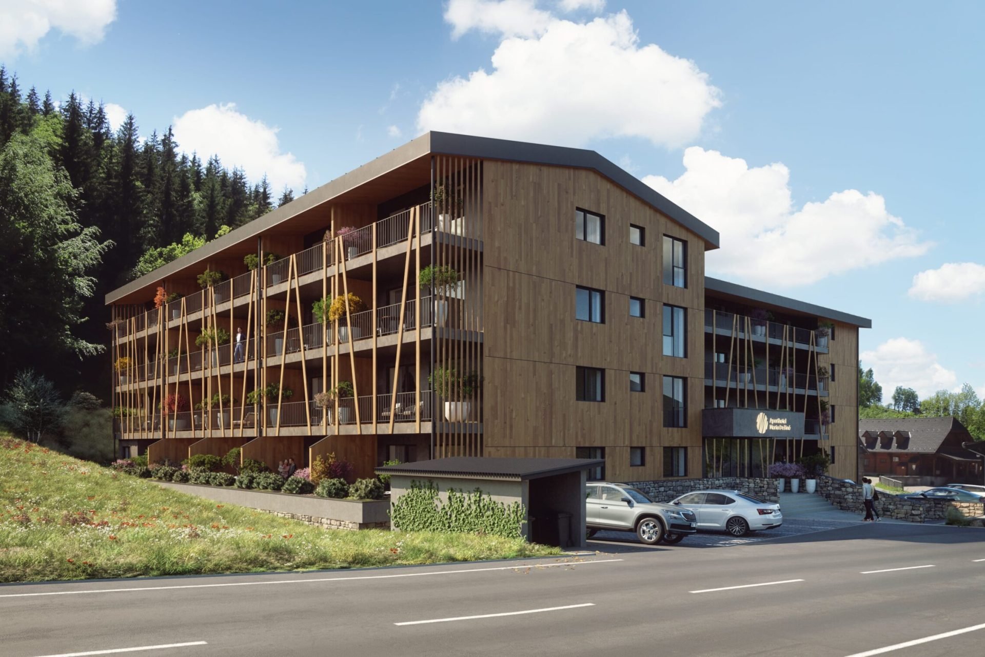 Developersky projekt Aparthotel Marta