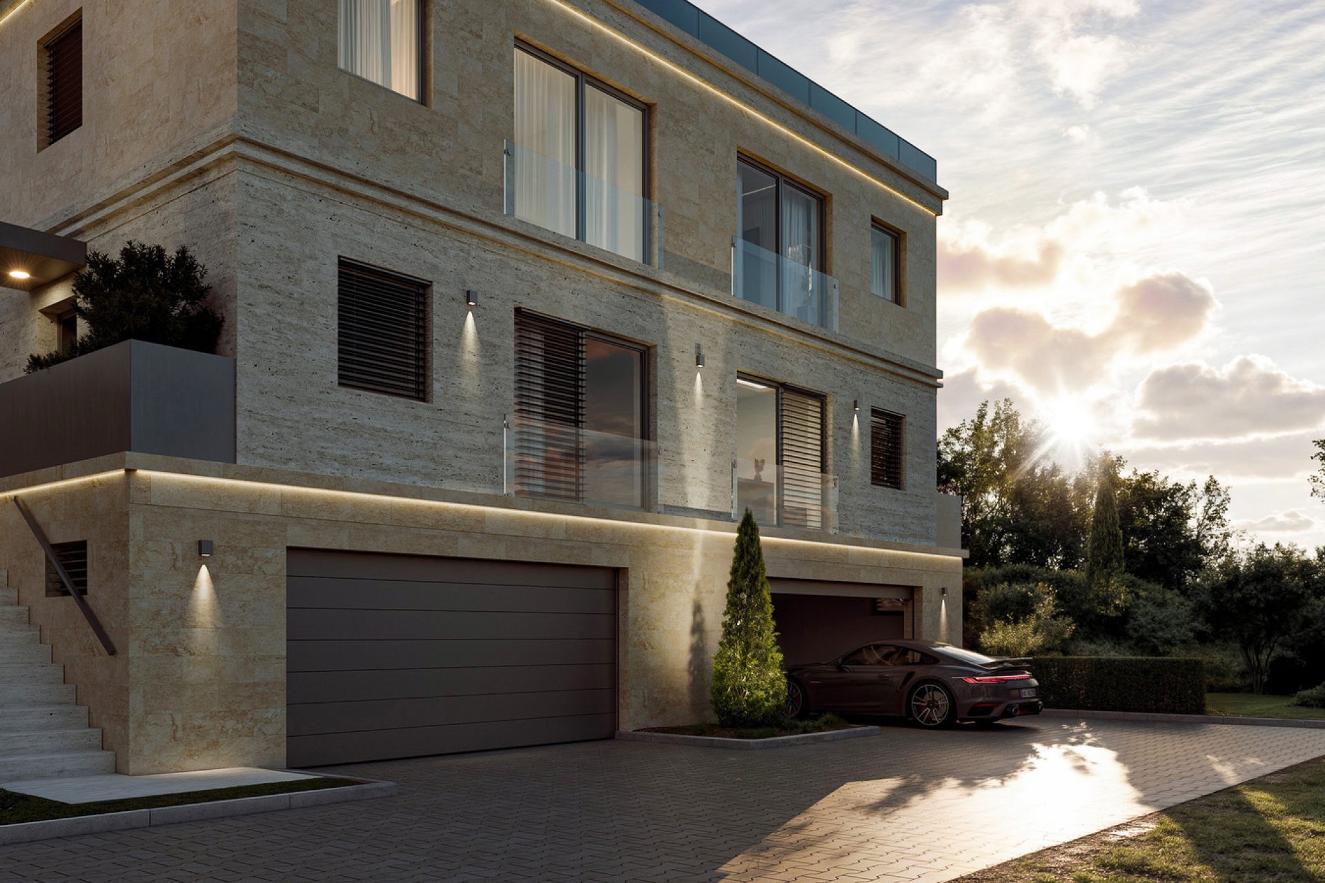 Developersky projekt Viladomy Stodůlky 3