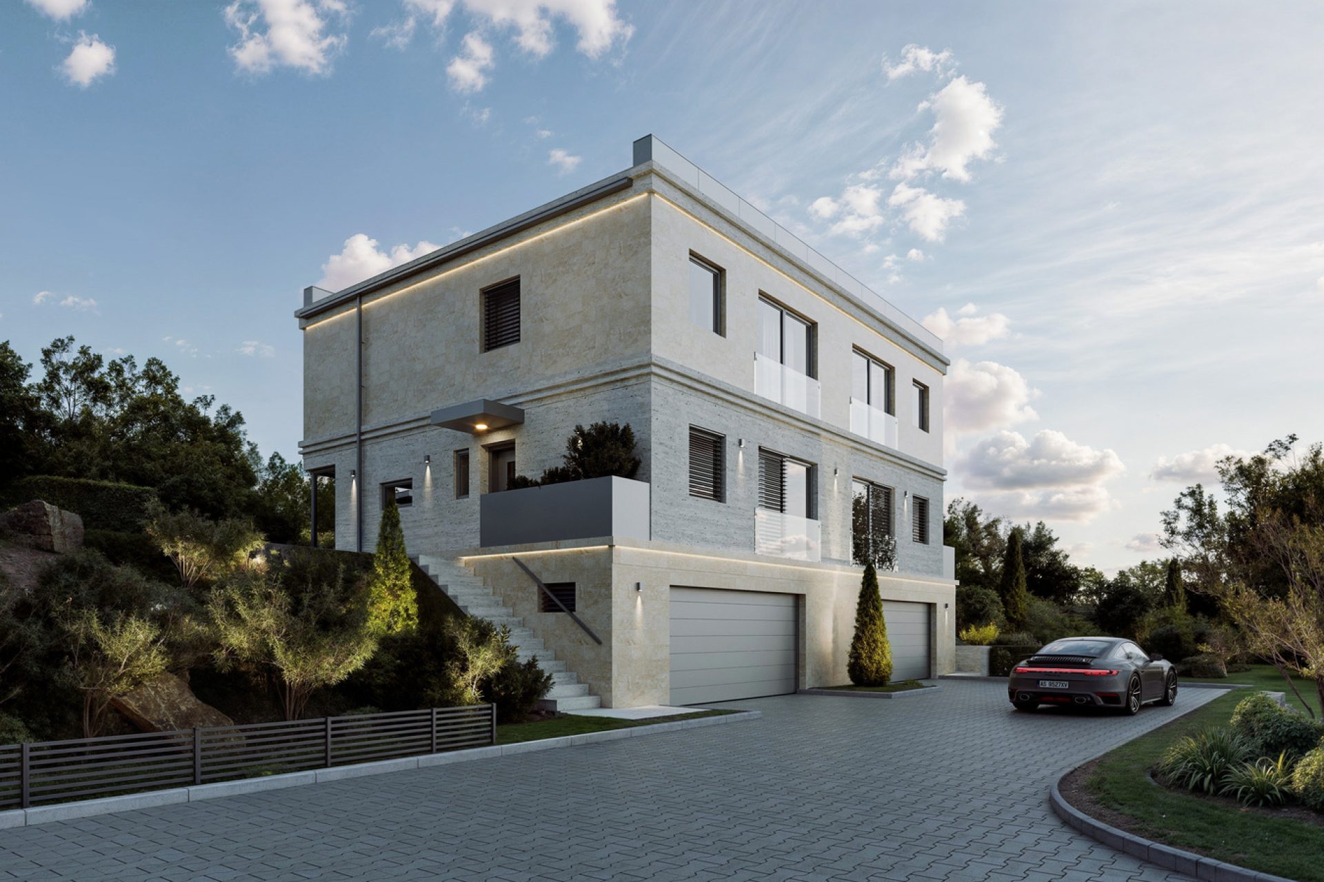 Developersky projekt Viladomy Stodůlky