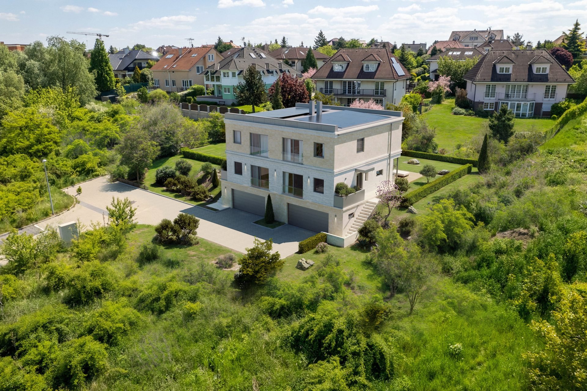 Developersky projekt Viladomy Stodůlky 9