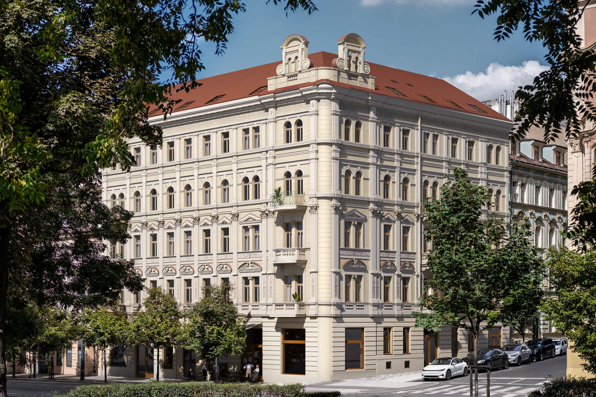 Developersky projekt Vinohradská 67