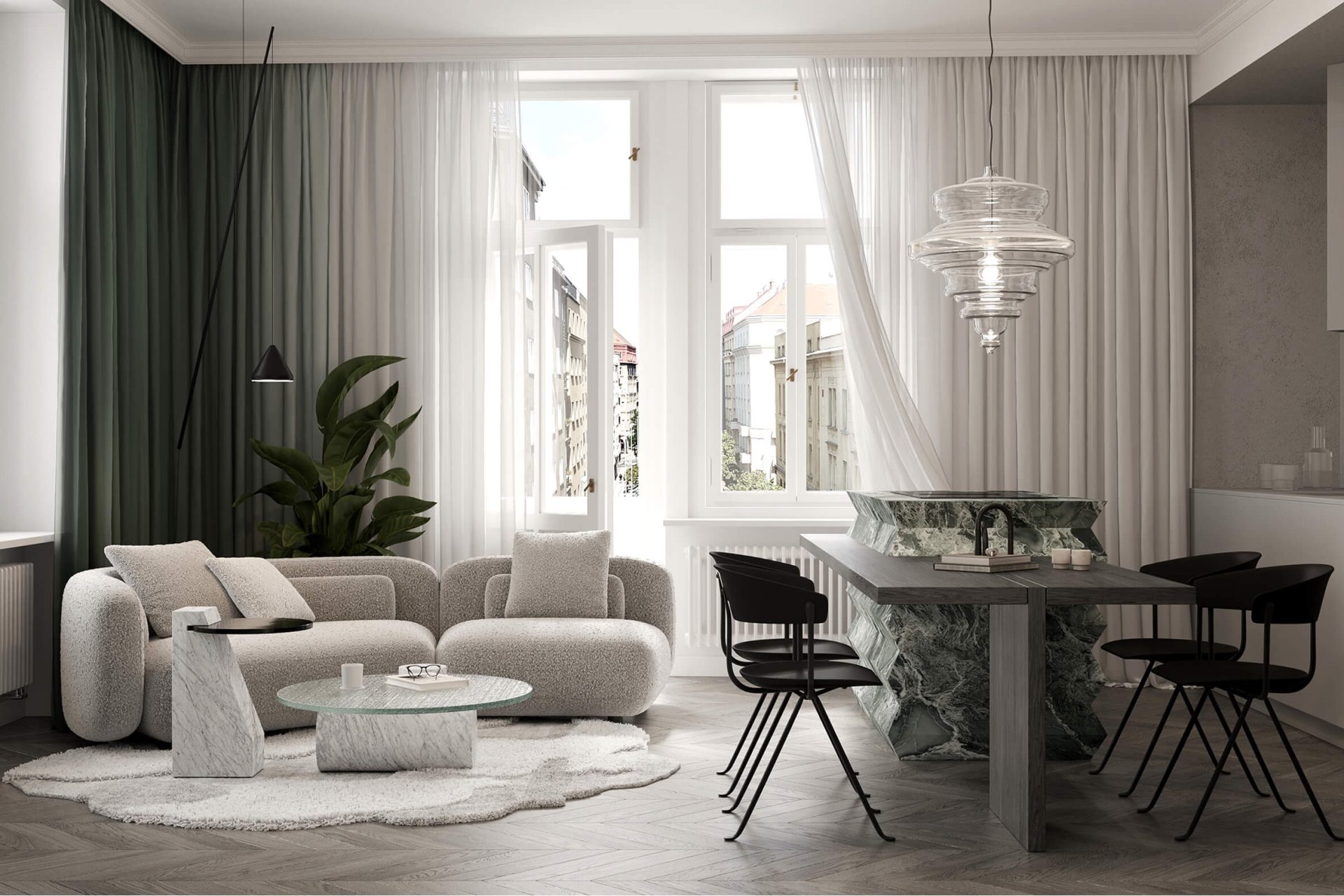 Developersky projekt Vinohradská 67 5