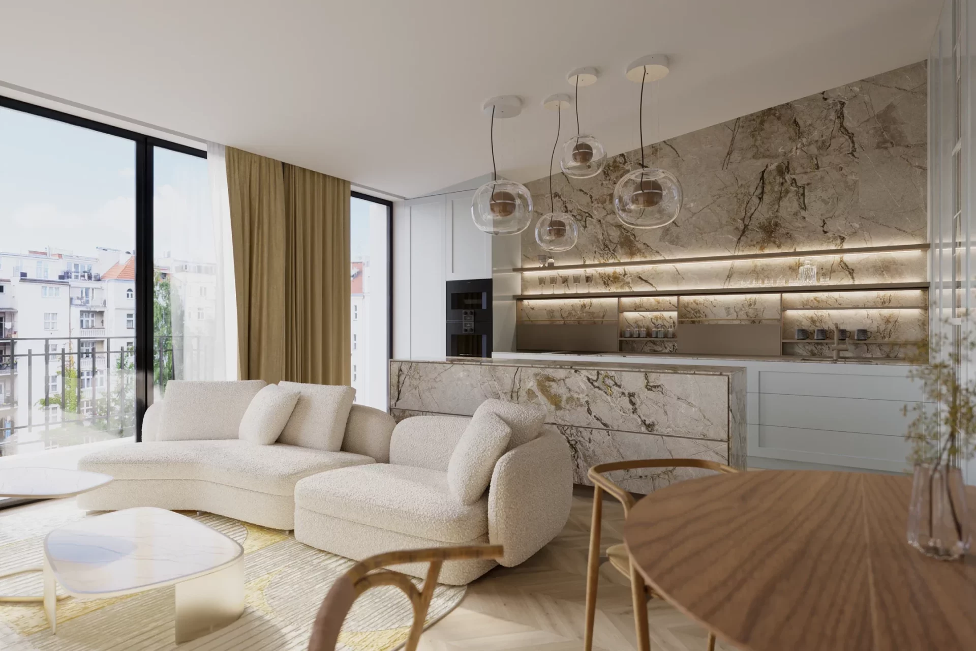 Developersky projekt Bubenečská 25 4