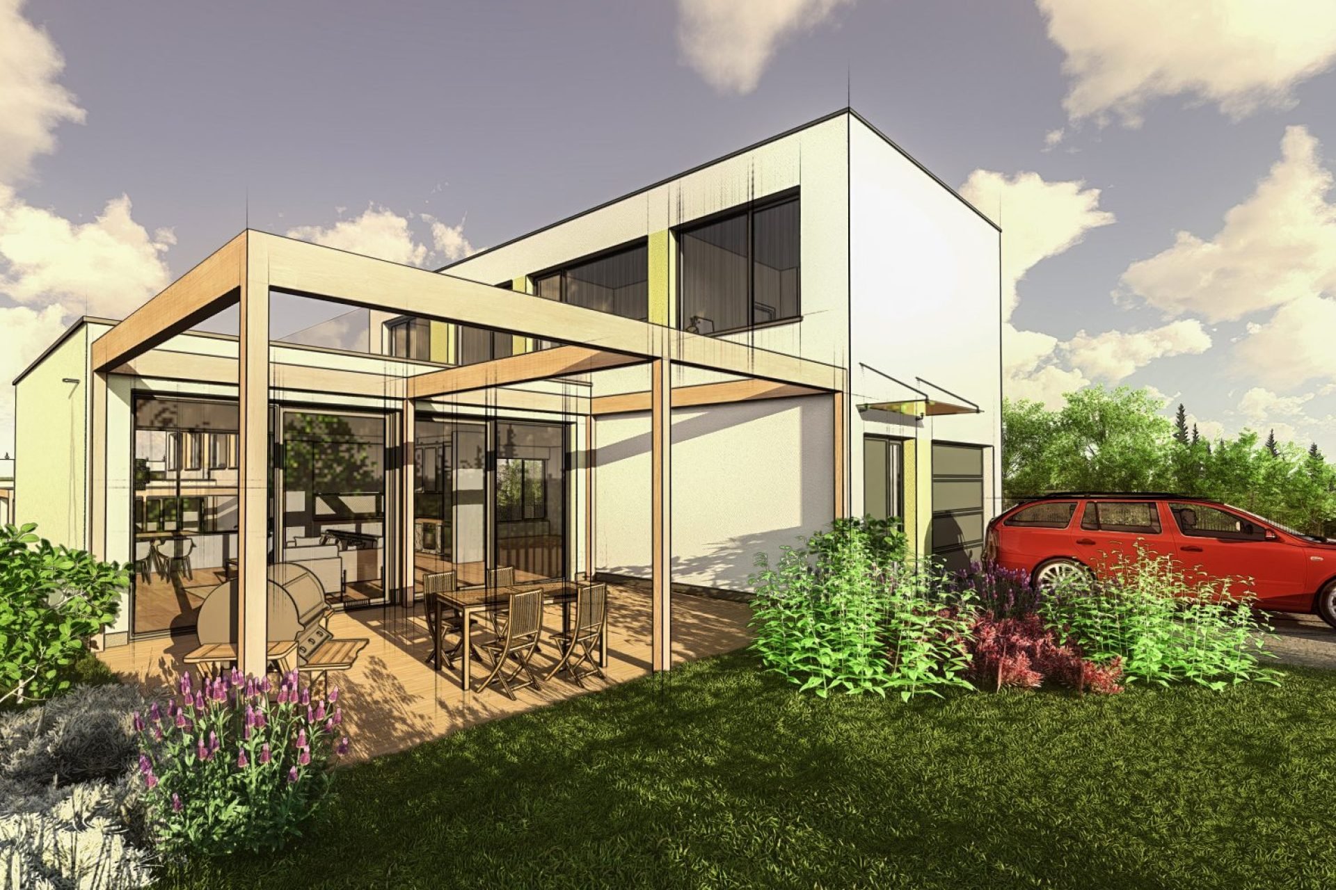 Developersky projekt ECO Village Podchlumí 6