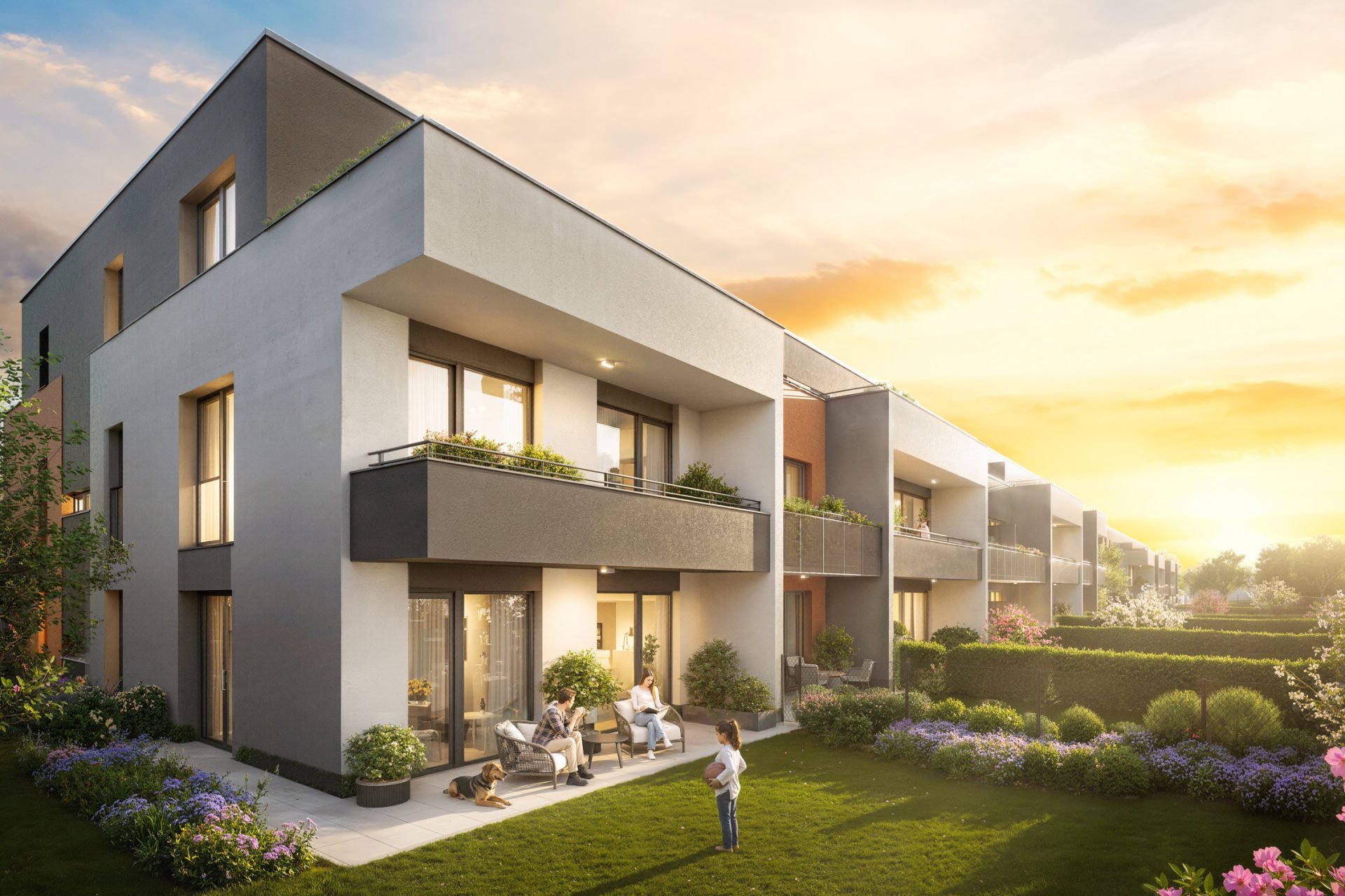 Developersky projekt Viladomy Počernice 6