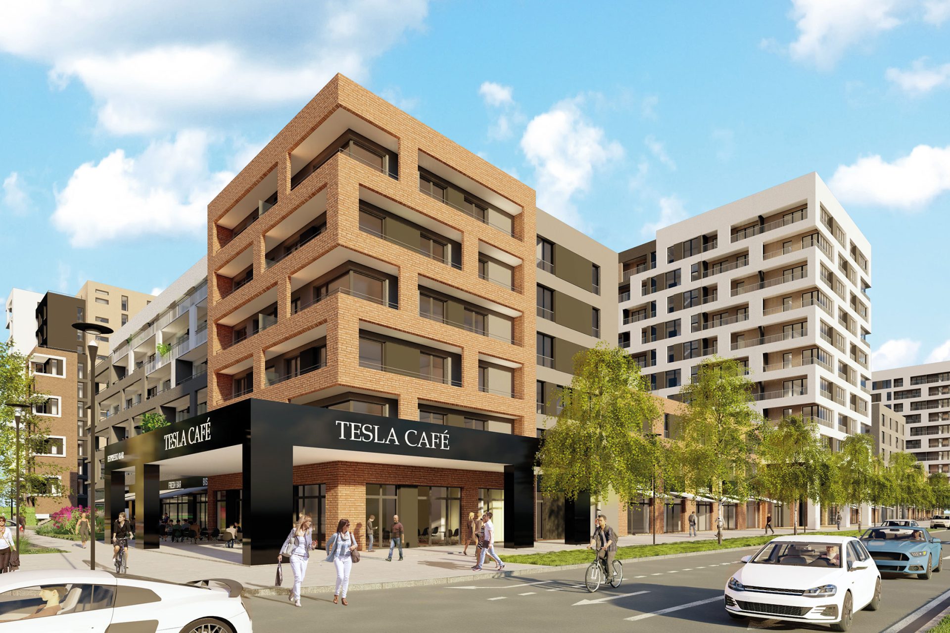 Developersky projekt Tesla Hloubětín 4