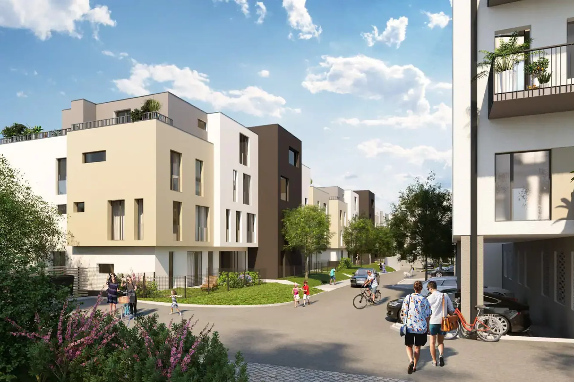 Developersky projekt Byty u parku Na Vackově 2