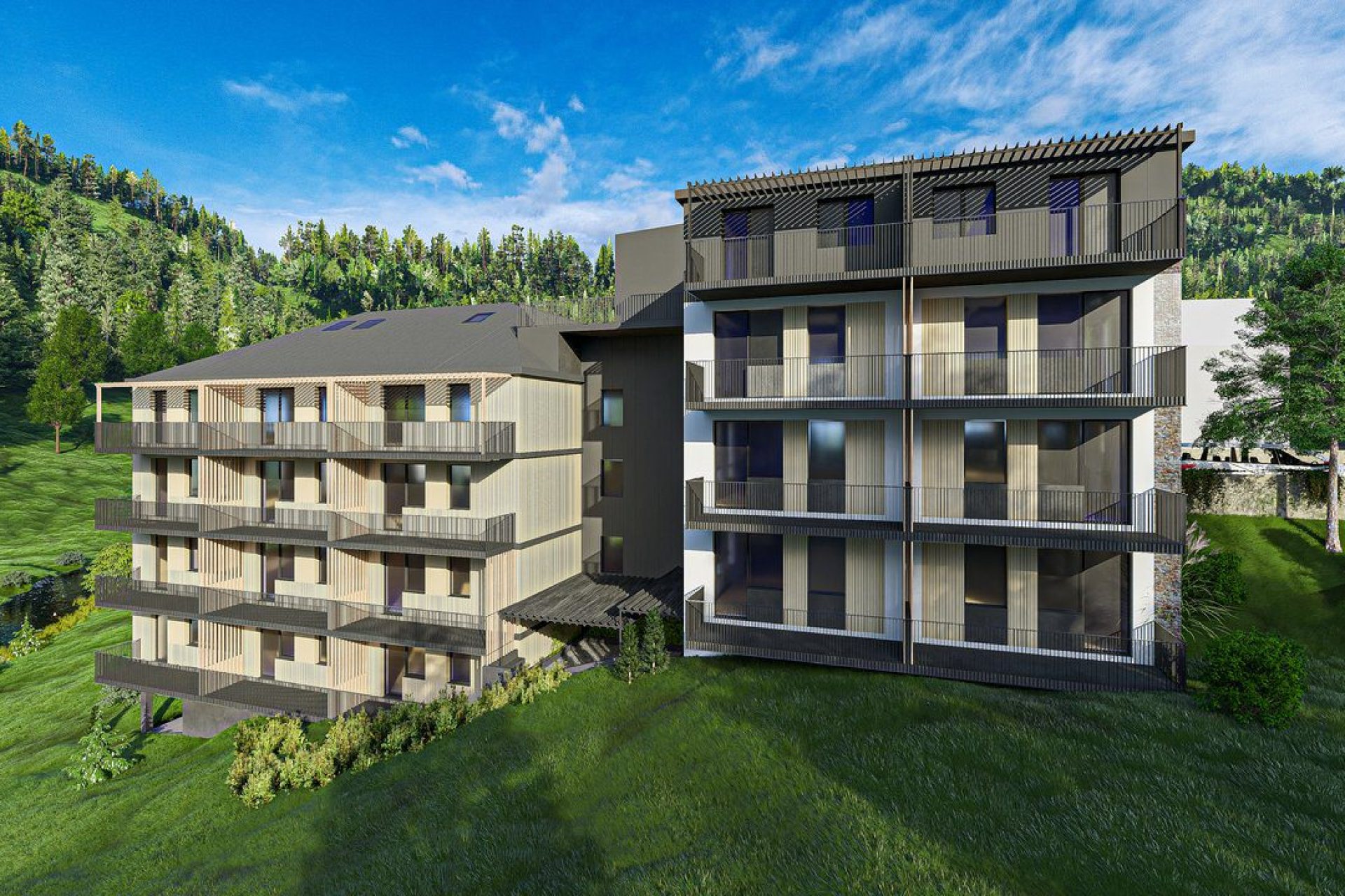 Developersky projekt Apartments Plešivec