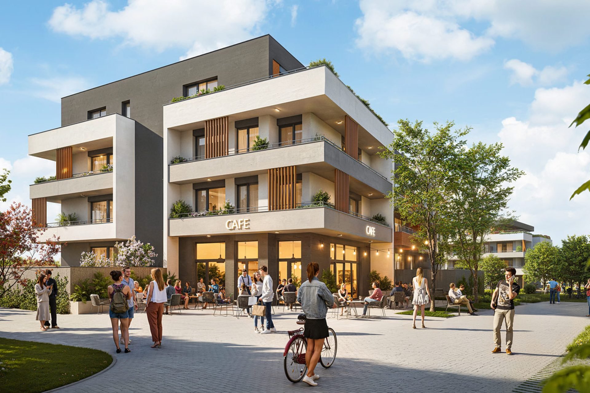 Developersky projekt Viladomy Střížkov