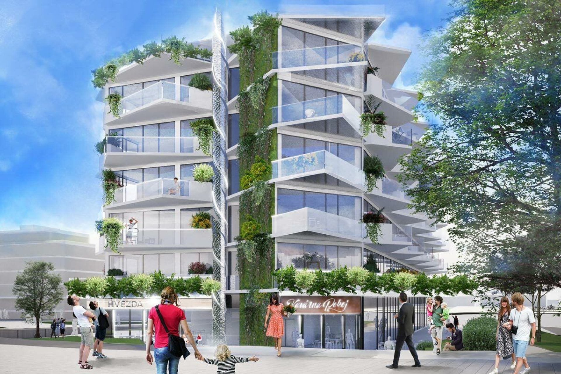 Developersky projekt Evropská čtvrť