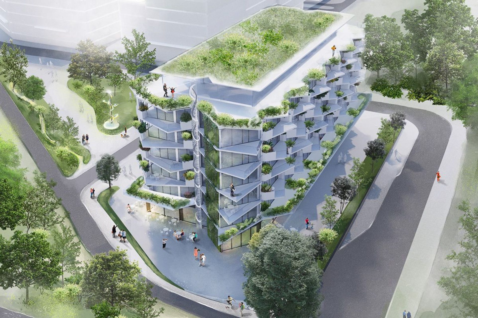 Developersky projekt Evropská čtvrť 2