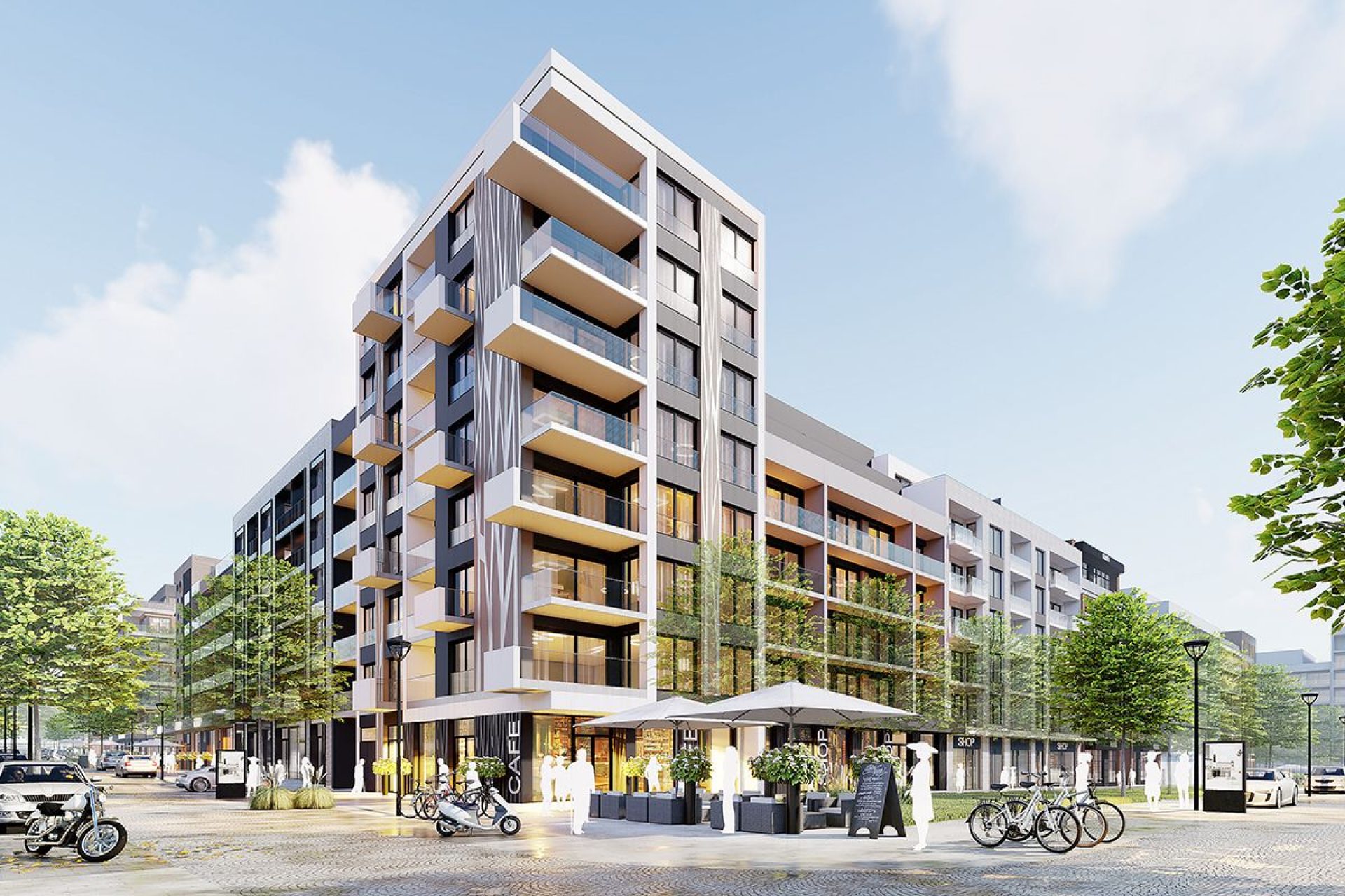 Developersky projekt Evropská čtvrť 3