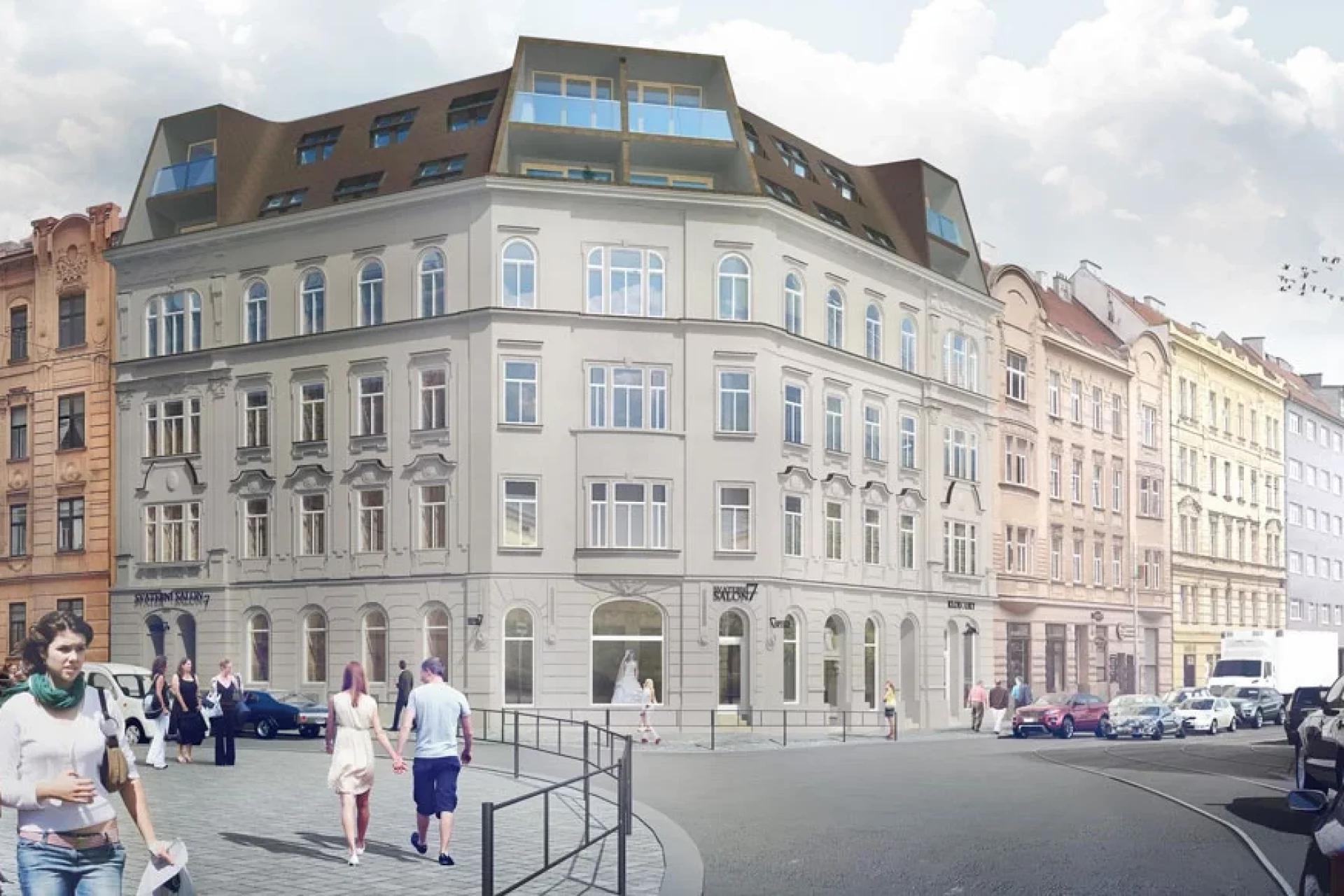 Developersky projekt Rezidence Údolní 36