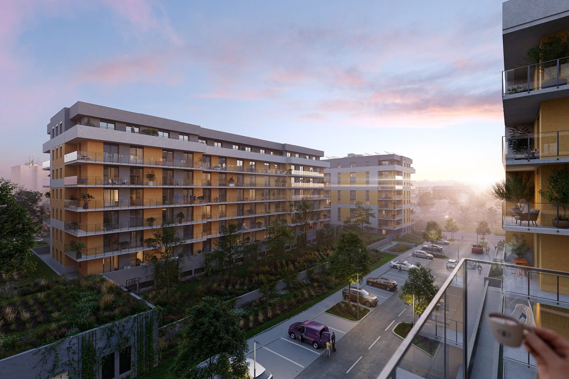 Developersky projekt Nová čtvrť Branišovská 3