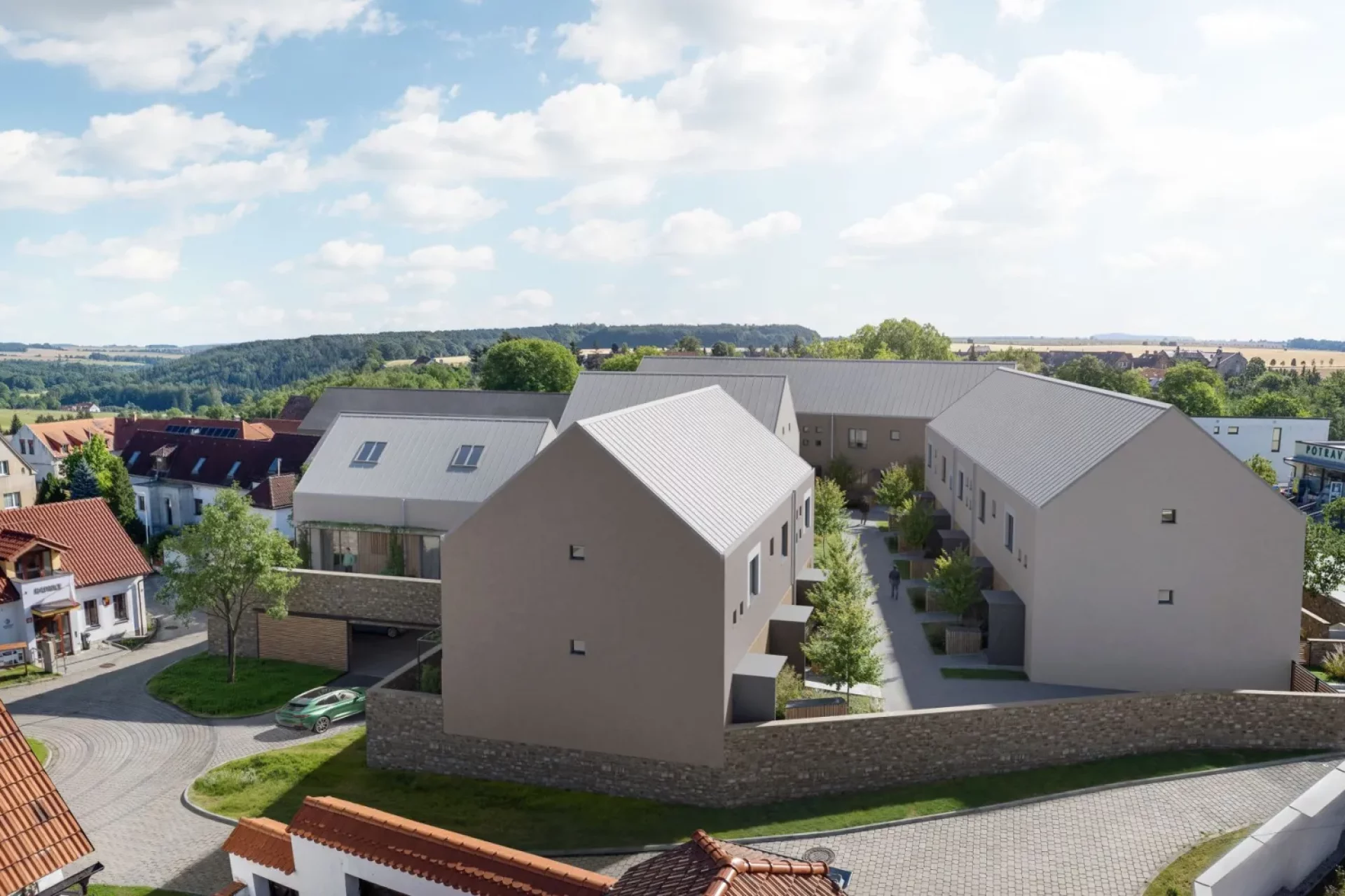 Developersky projekt Statek Přední Kopanina 4