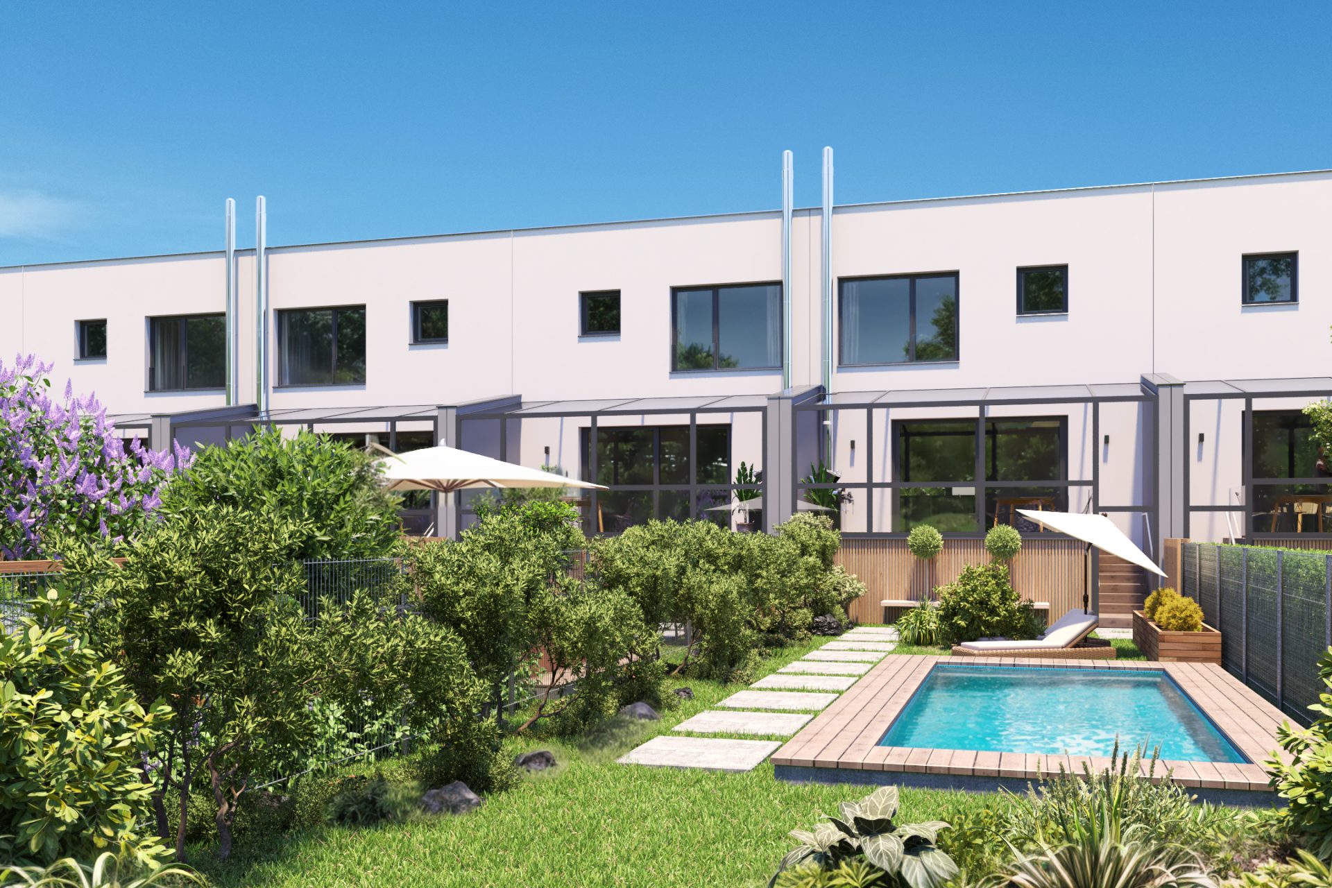 Developersky projekt Rodinné domy Skopalíkova