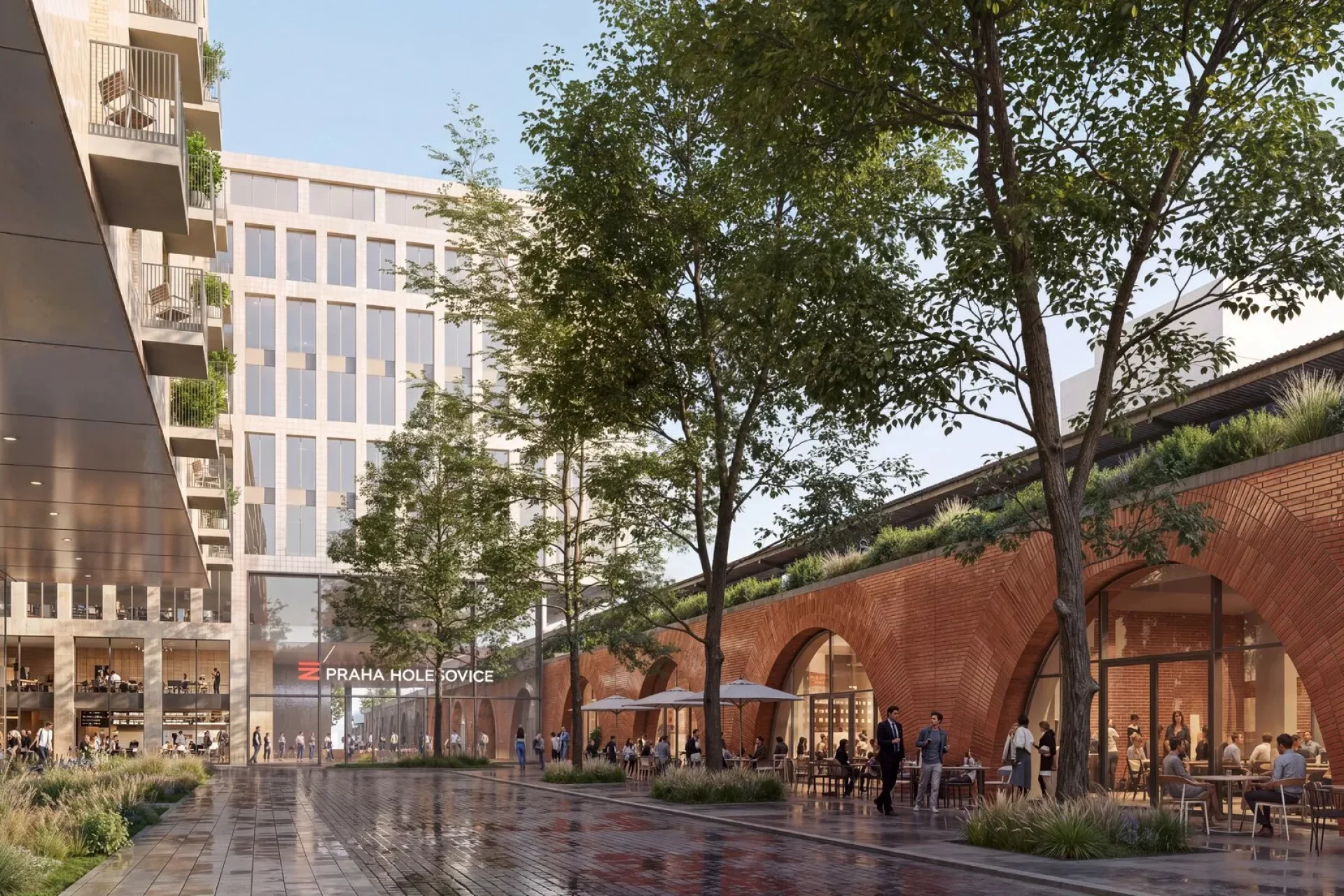 Developersky projekt Nové Holešovice