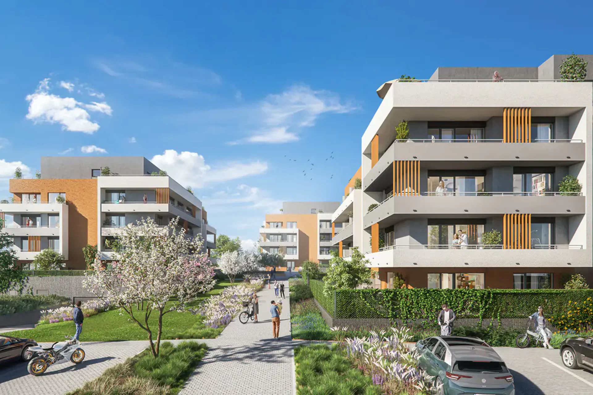 Developersky projekt Viladomy Letňany 2