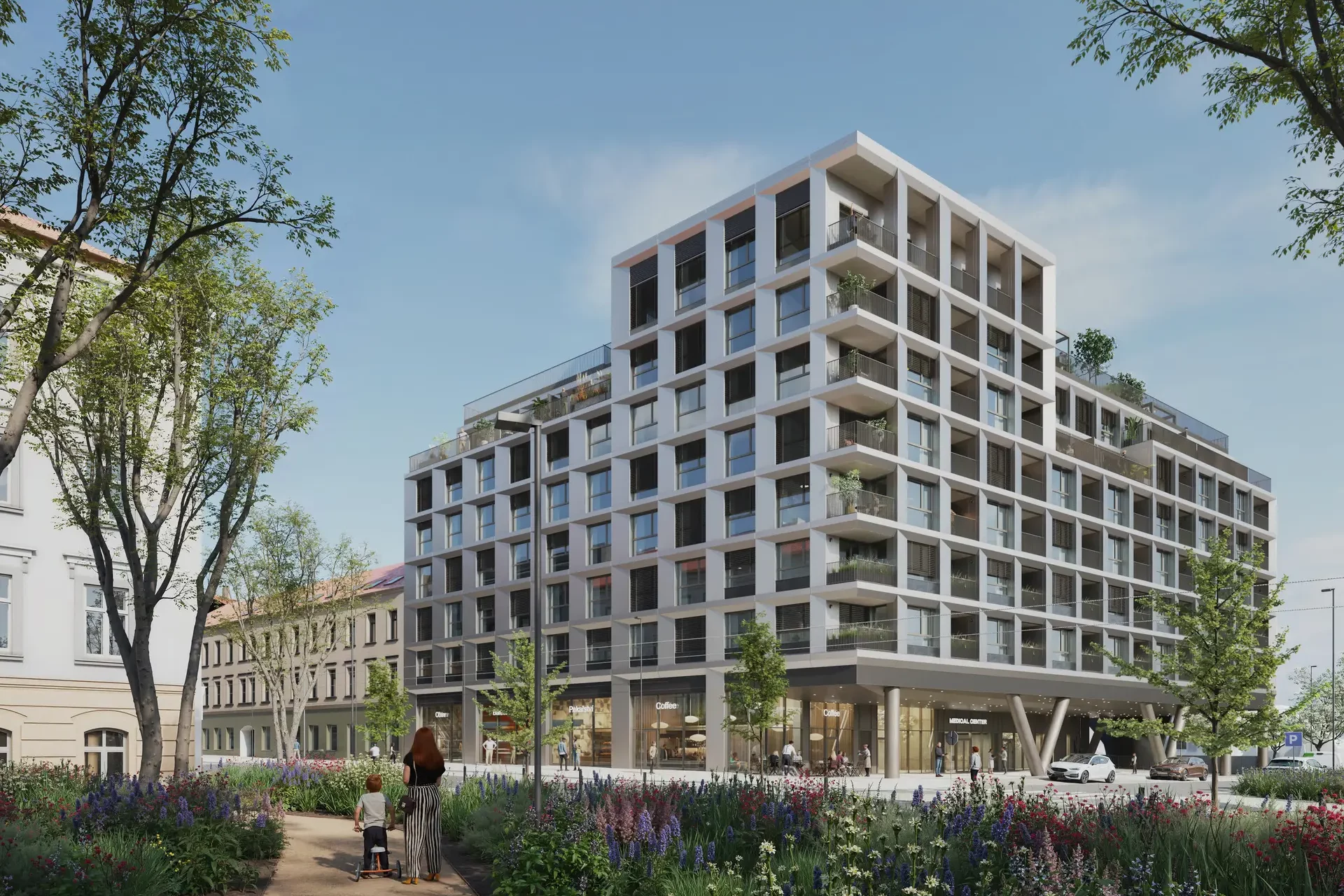 Developersky projekt Viadukt Smíchov