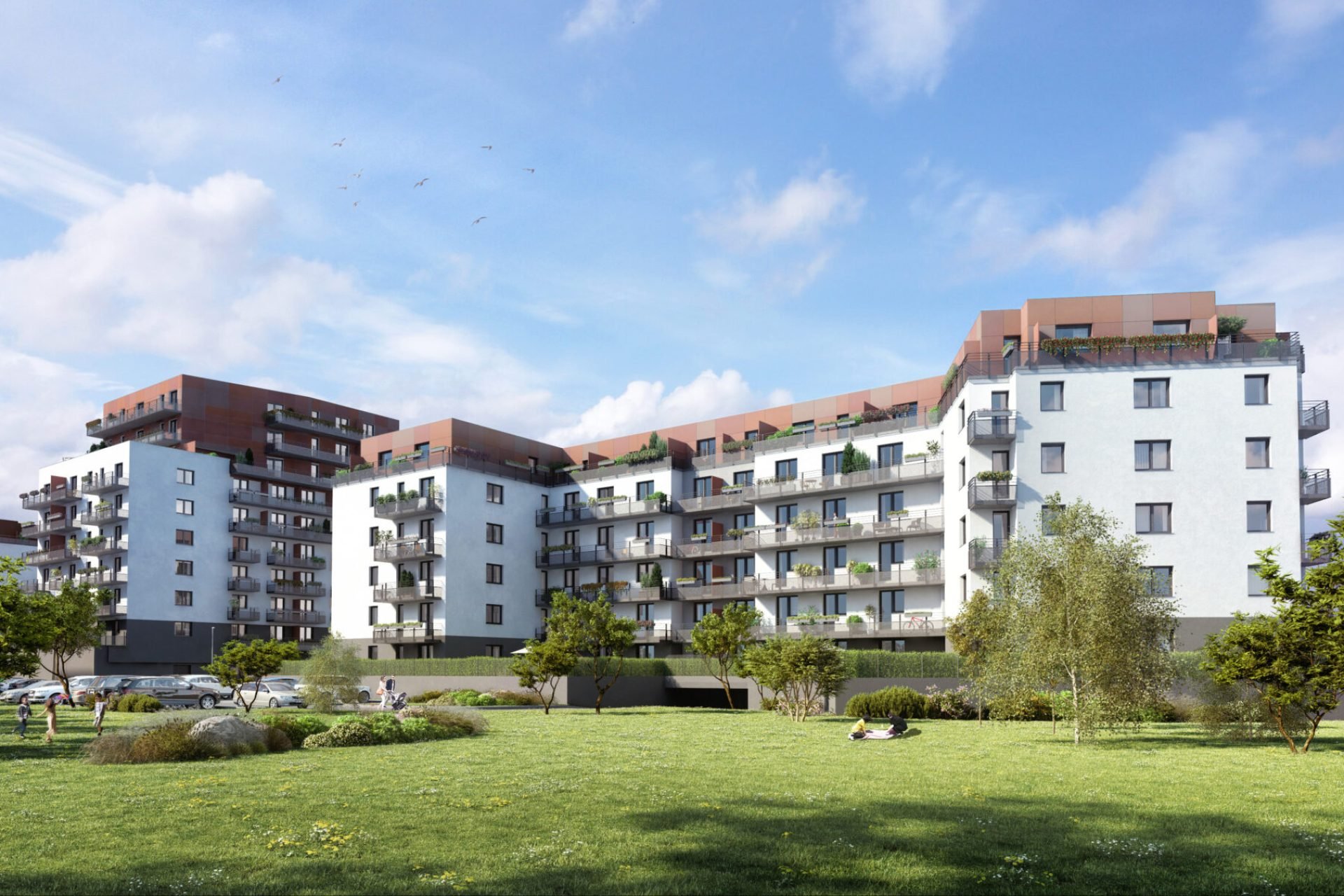 Developersky projekt Rezidence Veselská 3