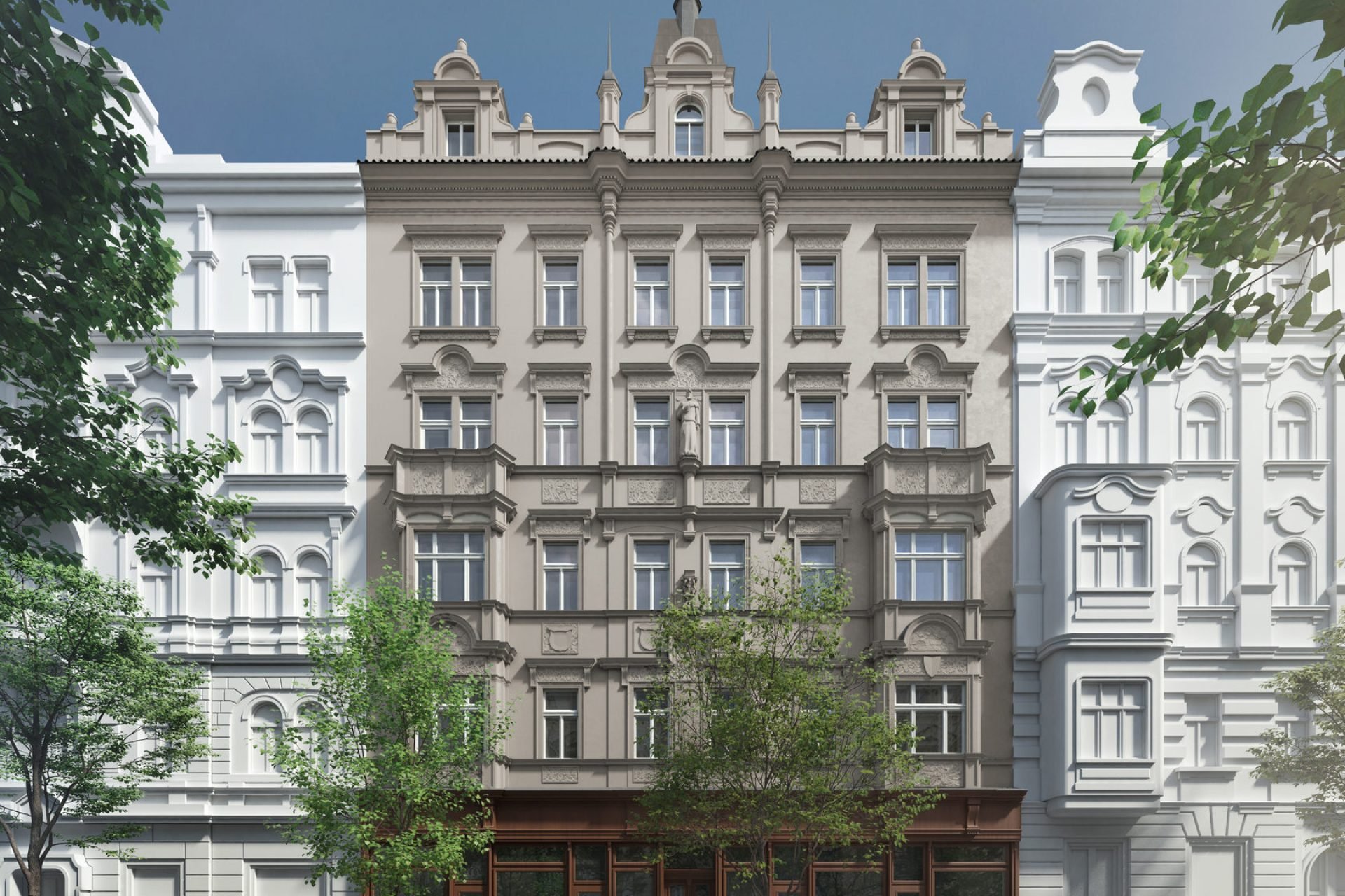 Developersky projekt Rezidence Italská 8